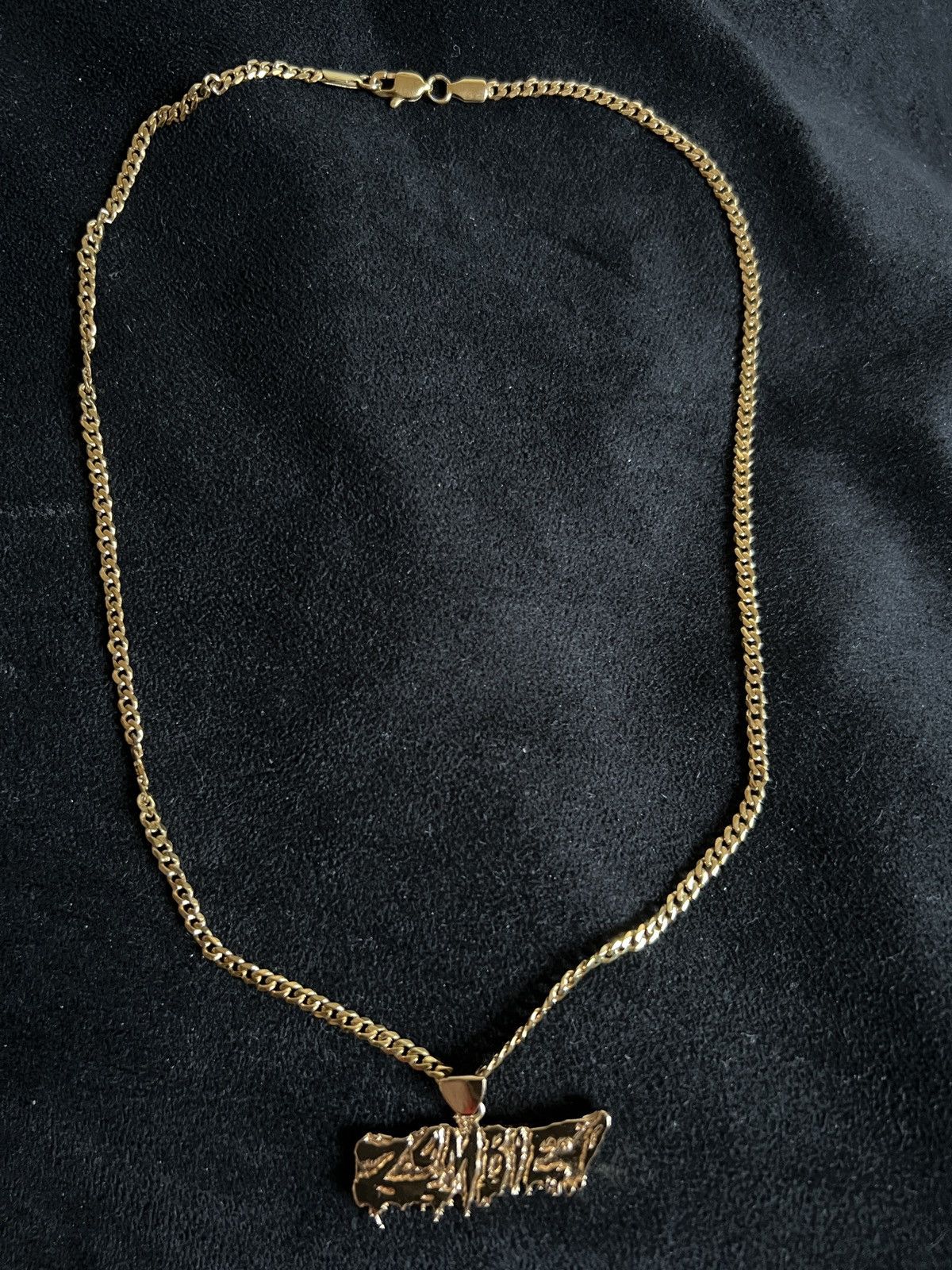 Flatbush Zombies Flatbush Zombies 18k Gold Plated Chain Size ONE SIZE - 2 Thumbnail