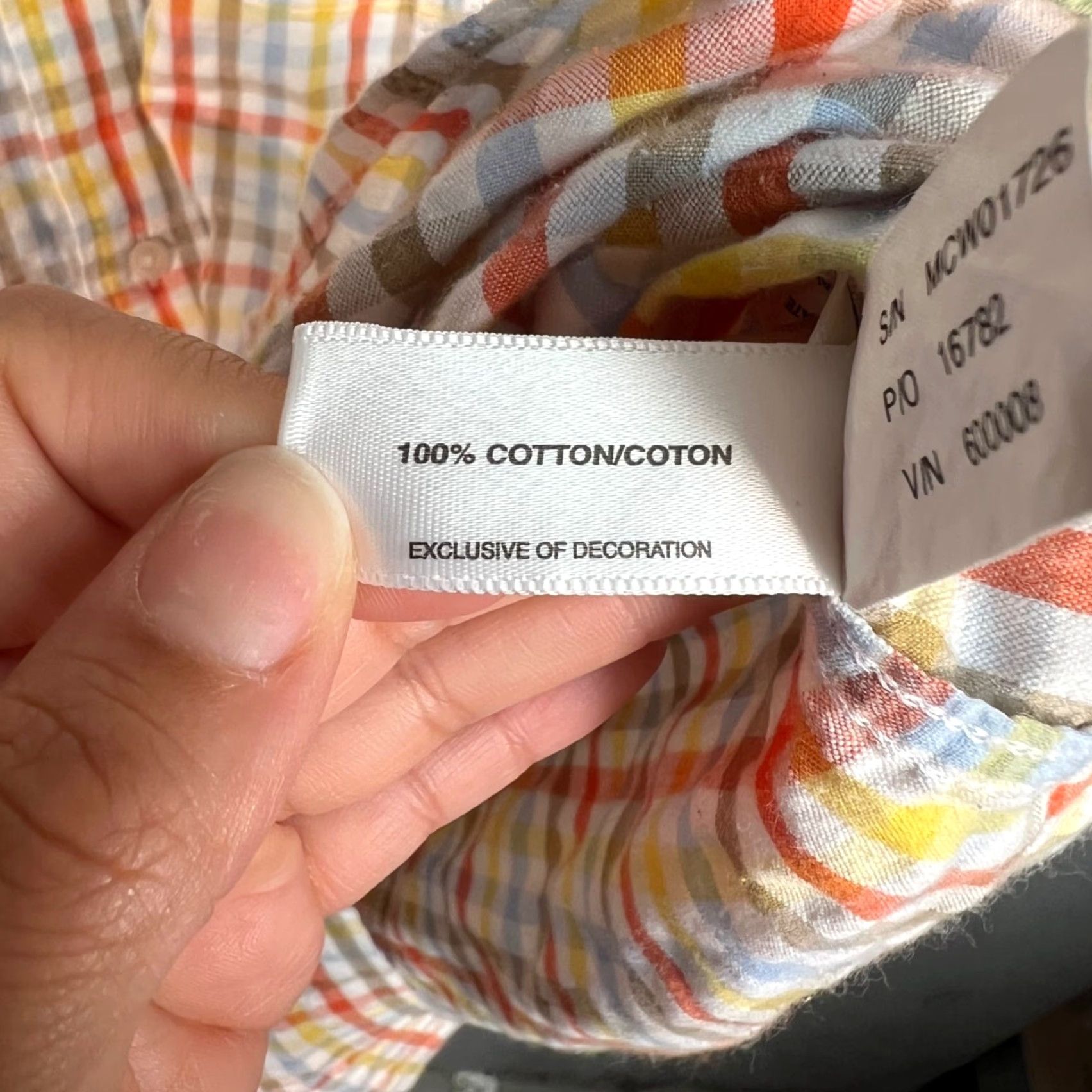 Cutter & Buck Cutter & Buck Mens Short Sleeve Plaid Button Shirt L Multicolor Cotton 100% Button-Down Collar Casual Size US L / EU 52-54 / 3 - 5 Thumbnail