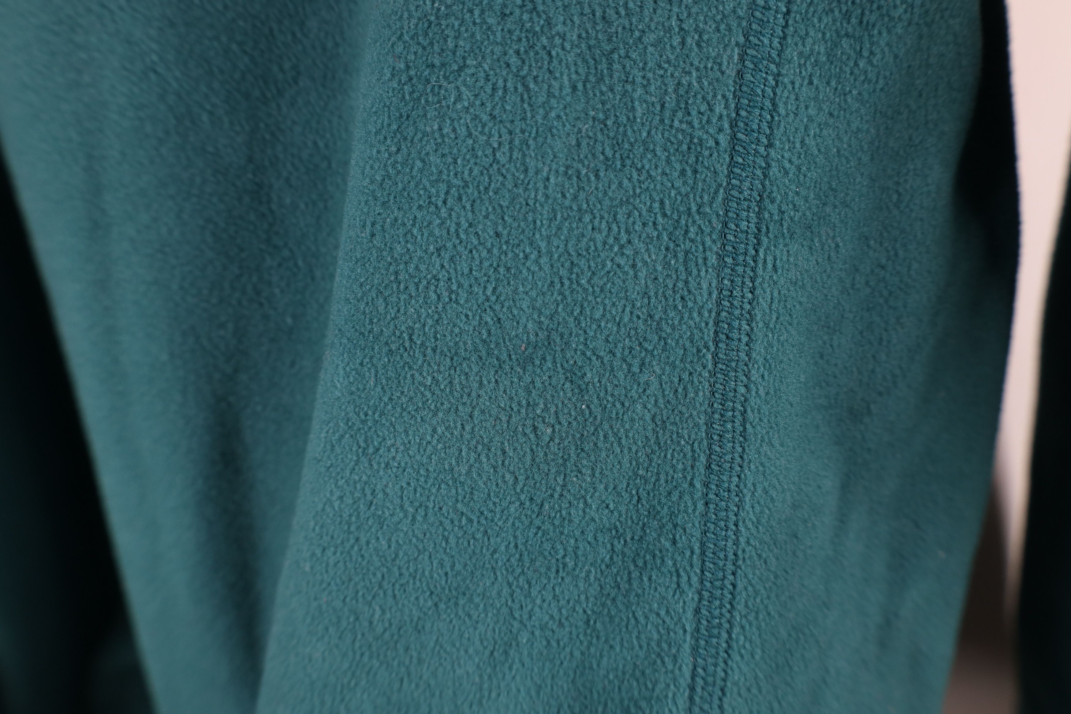 Patagonia × Vintage Patagonia Micro D 1/4 Zip Fleece Pullover Sweater Green Size L / US 10 / IT 46 - 11 Thumbnail