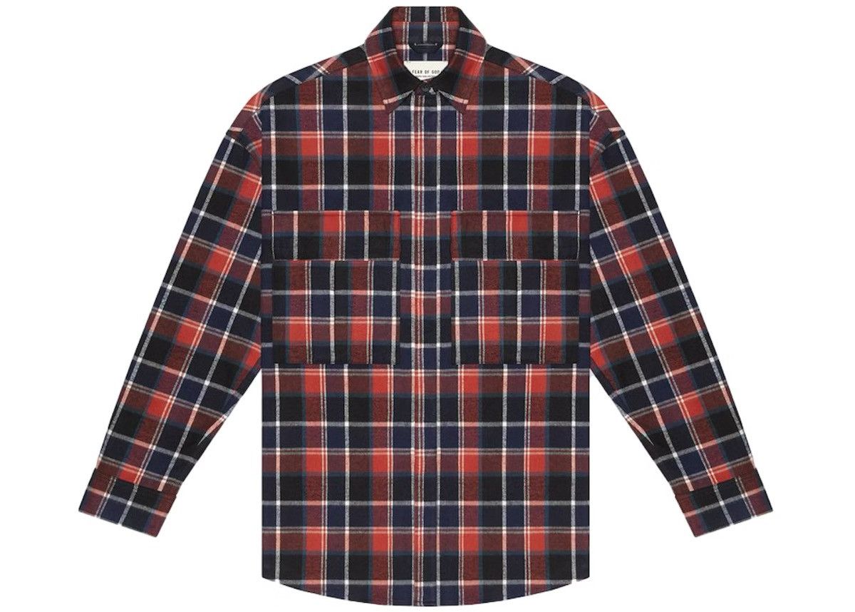 Fear of God Fear of God sixth plaid flannel shirt | Grailed