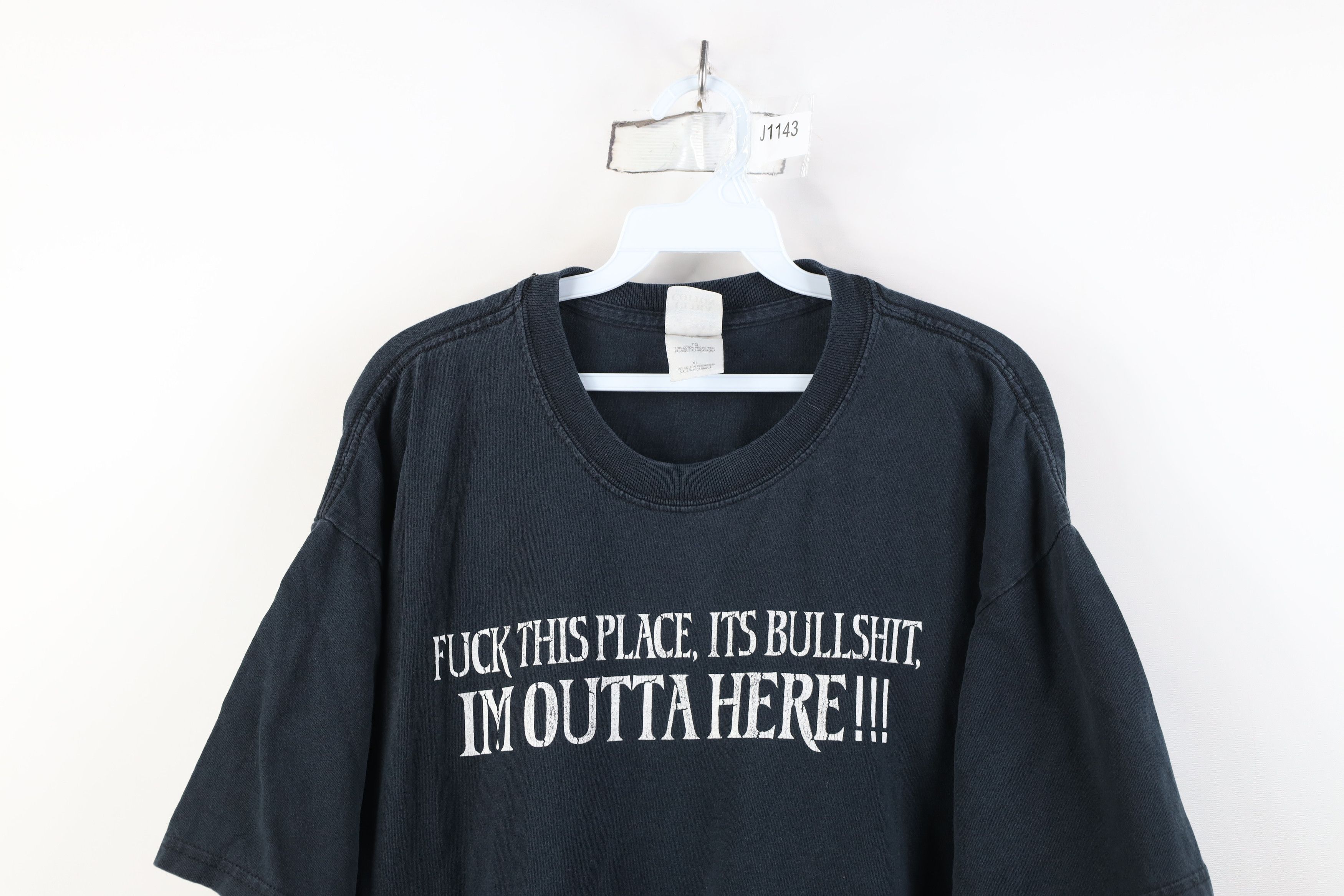 Vintage Vintage Bubba The Love Sponge Show Fu*k This Place T-Shirt Size US XL / EU 56 / 4 - 2 Thumbnail