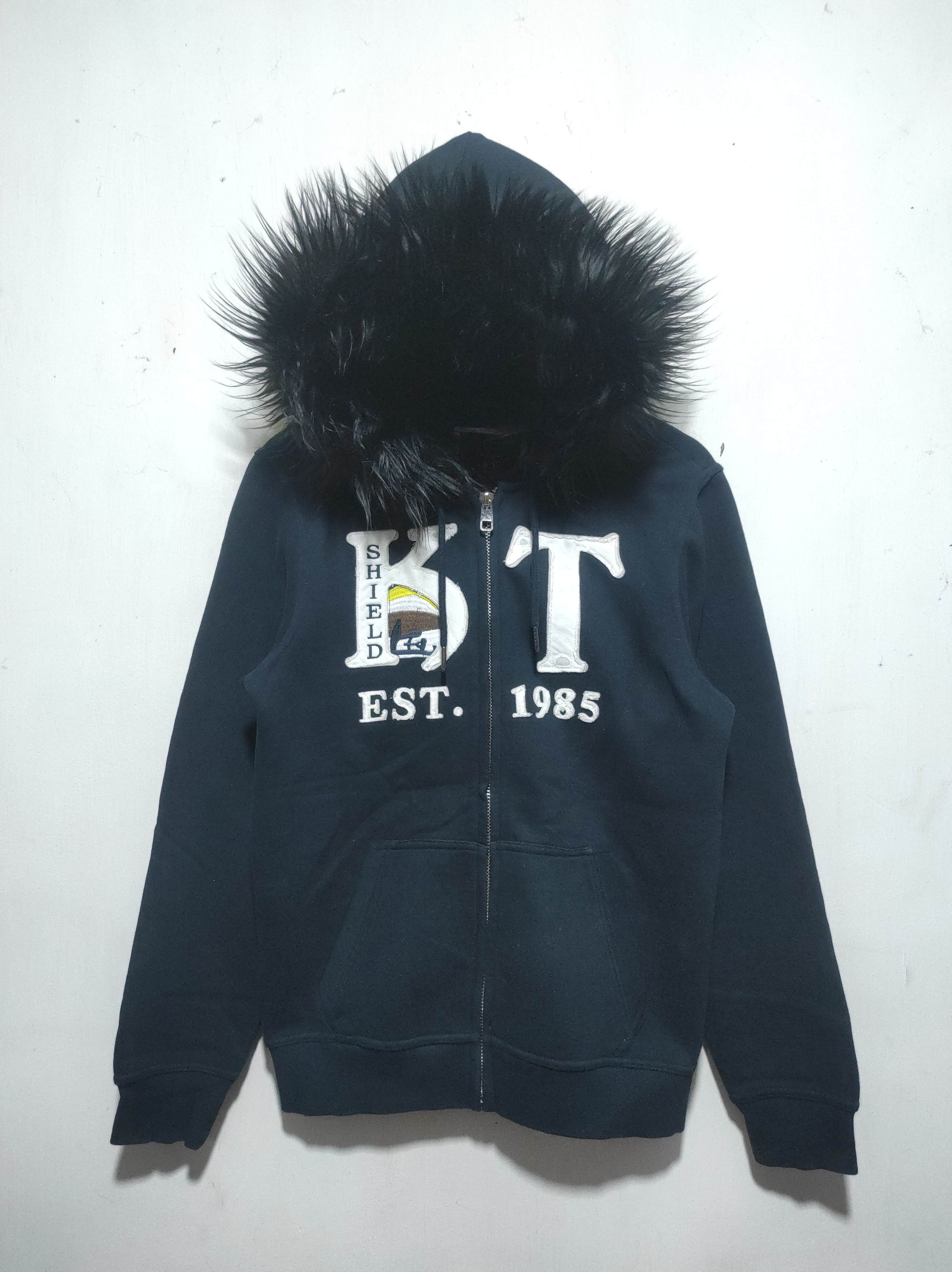 If Six Was Nine KT Shield Muscle navy Zip Fur Hoodie LGB IfSixWasNine style Size US M / EU 48-50 / 2 - 2 Thumbnail