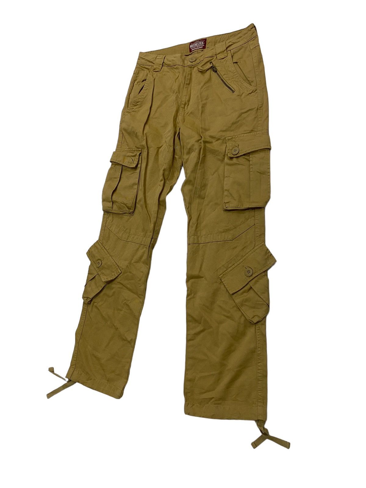 Japanese Brand Japanese Brand Match & Stick Multi-Pocket Cargo Pants Size US 31 - 2 Thumbnail