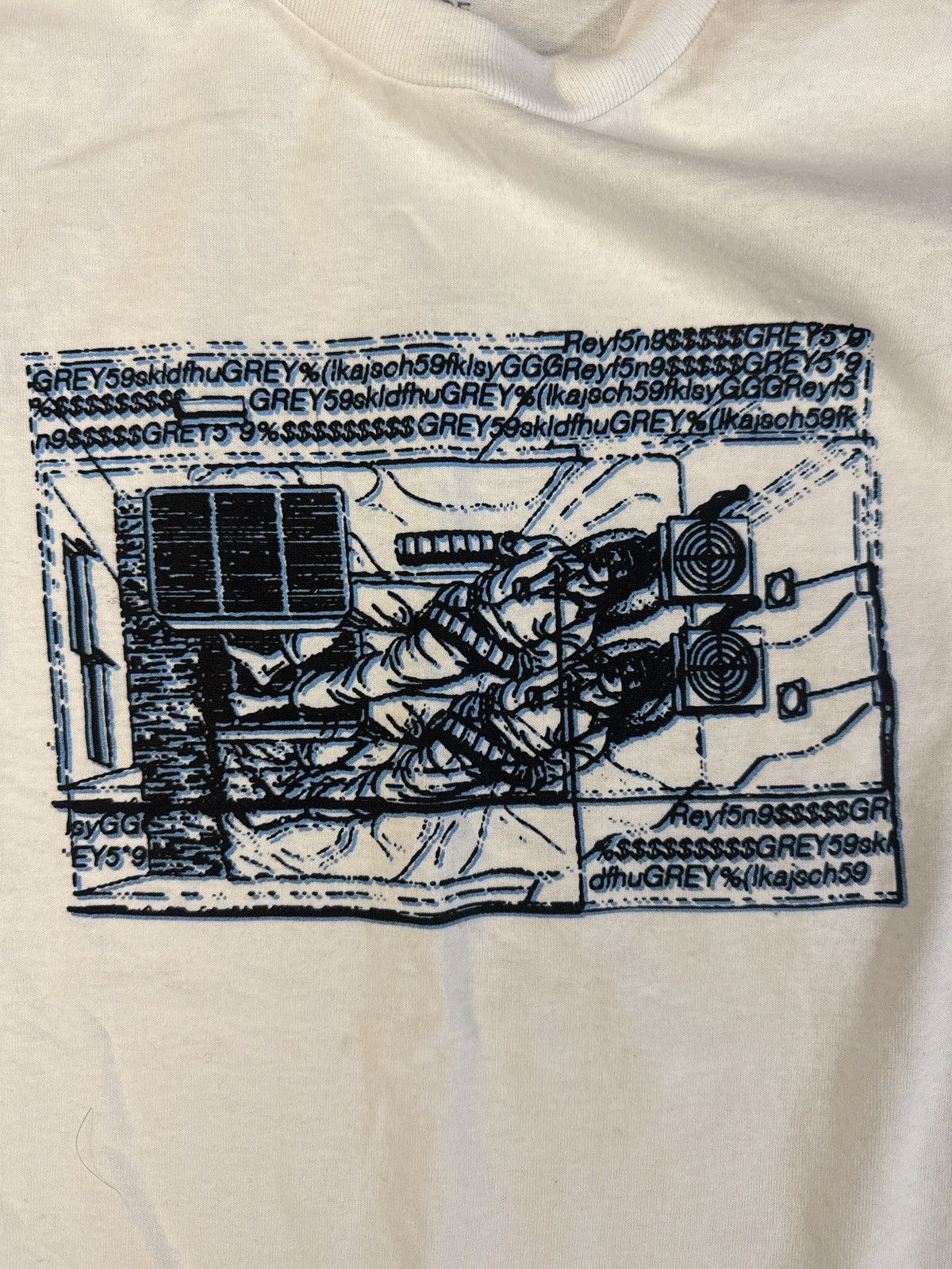 G59 Records $uicideboy$ / G59 Records White Graphic Tee Size US XL / EU 56 / 4 - 4 Thumbnail