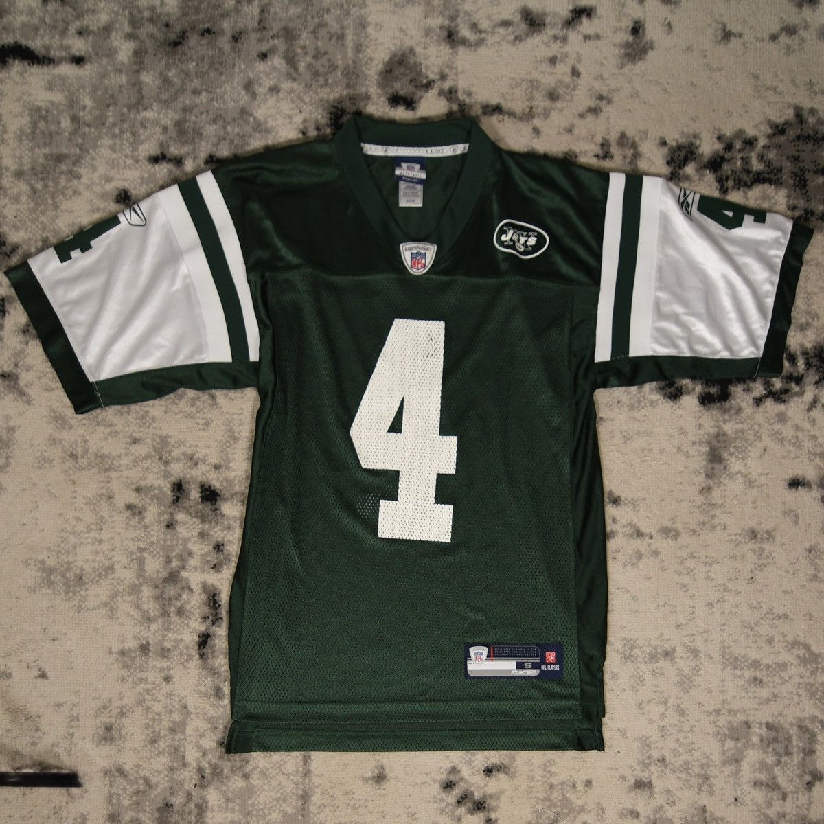 Reebok Reebok New York Jets Brett Farve #4 Football Jersey Size US S / EU 44-46 / 1 - 1 Thumbnail