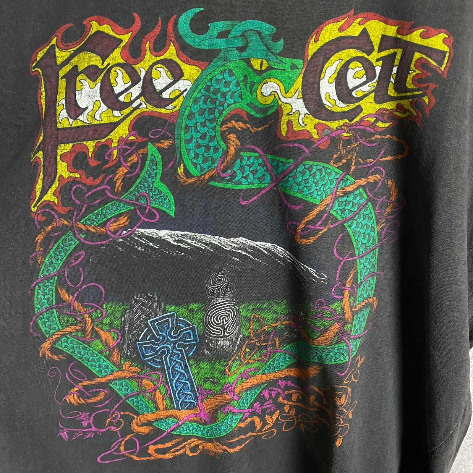 Other Dragon Vintage Tee Men's Size L Gray Short Sleeve ` Size US L / EU 52-54 / 3 - 6 Thumbnail