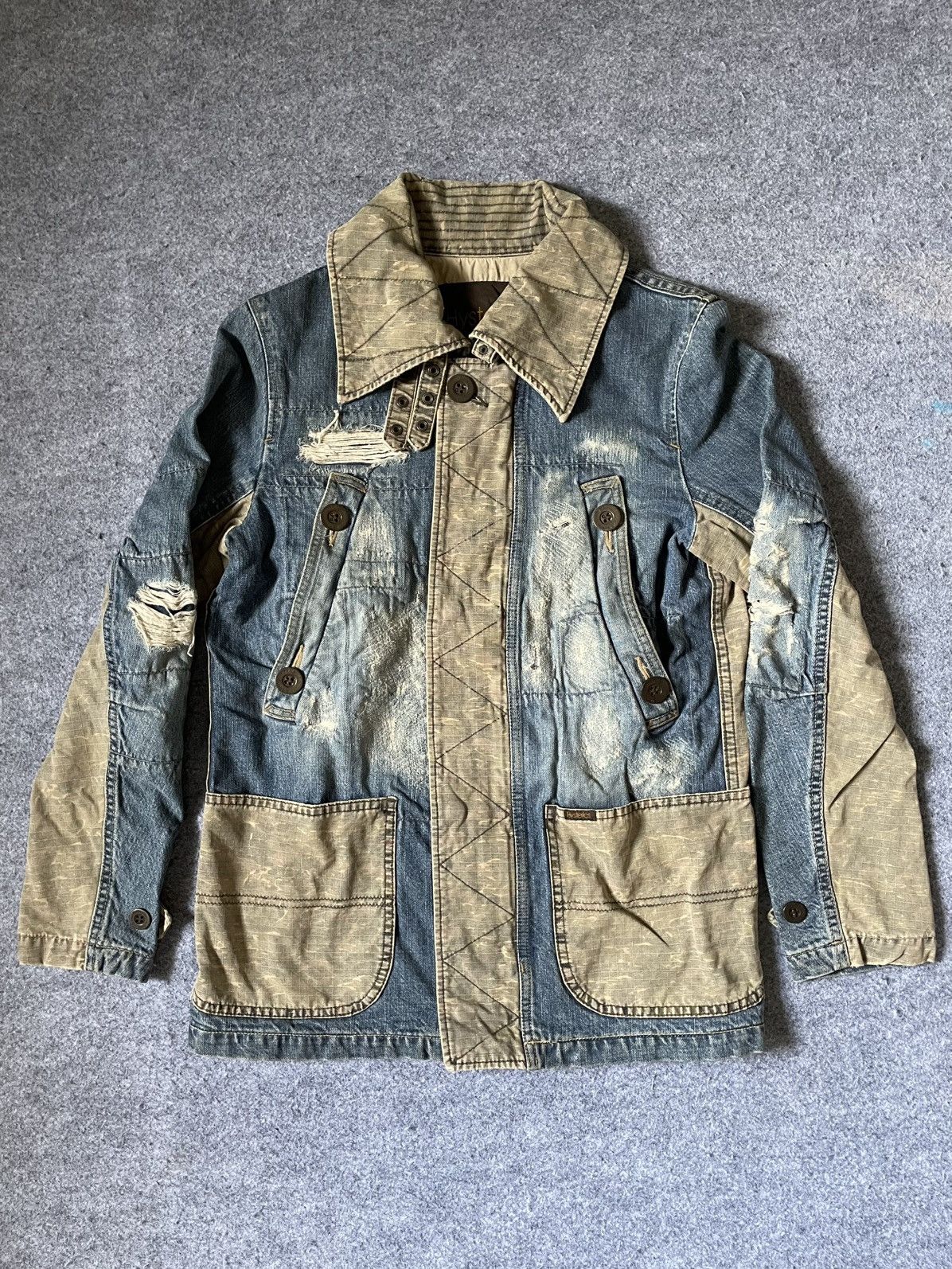 Rare Hysteric Glamour Jacket – Distressed Perfection