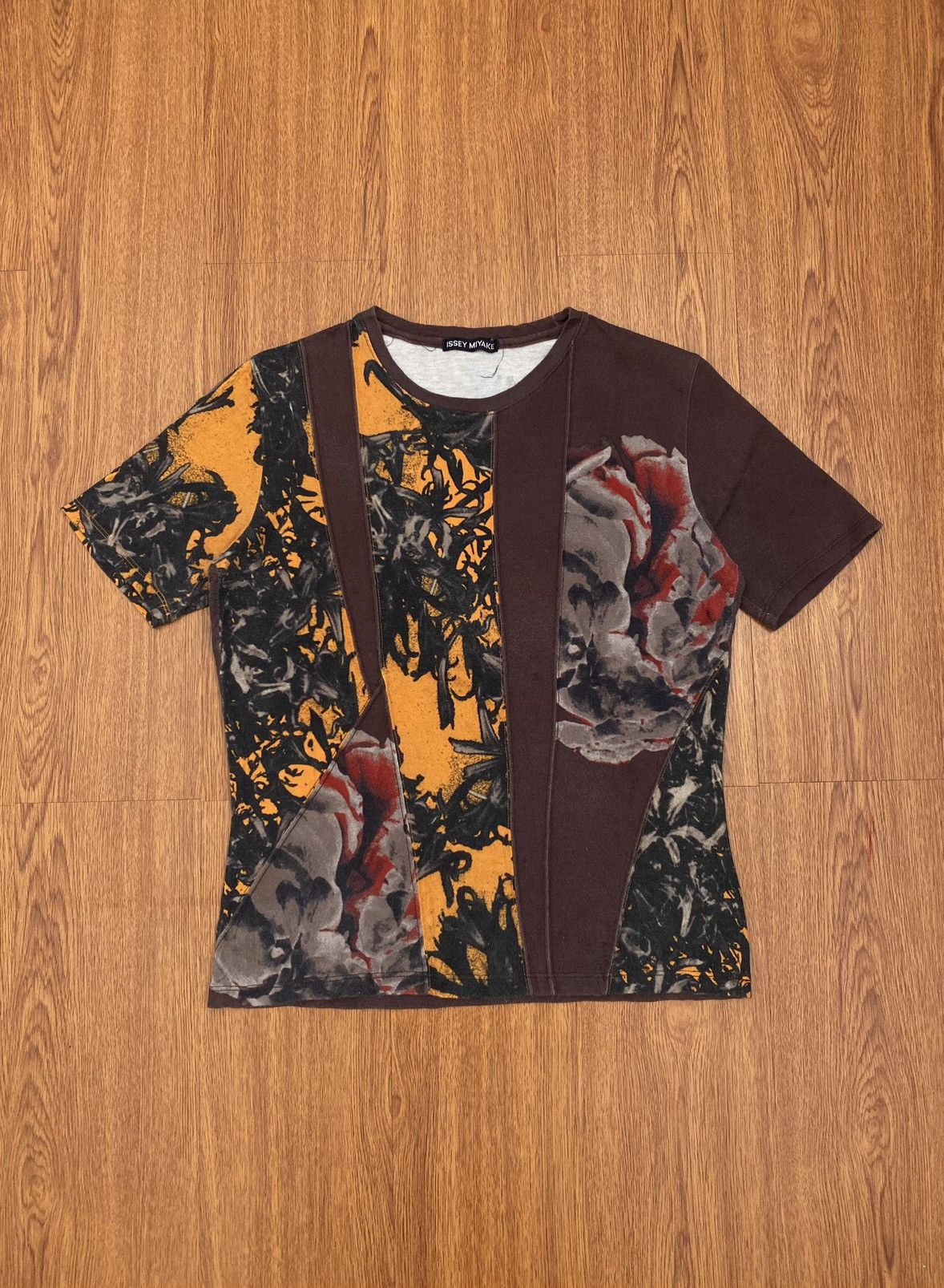 Issey Miyake Issey miyake flowers cut t-shirt Size US M / EU 48-50 / 2 - 1 Thumbnail