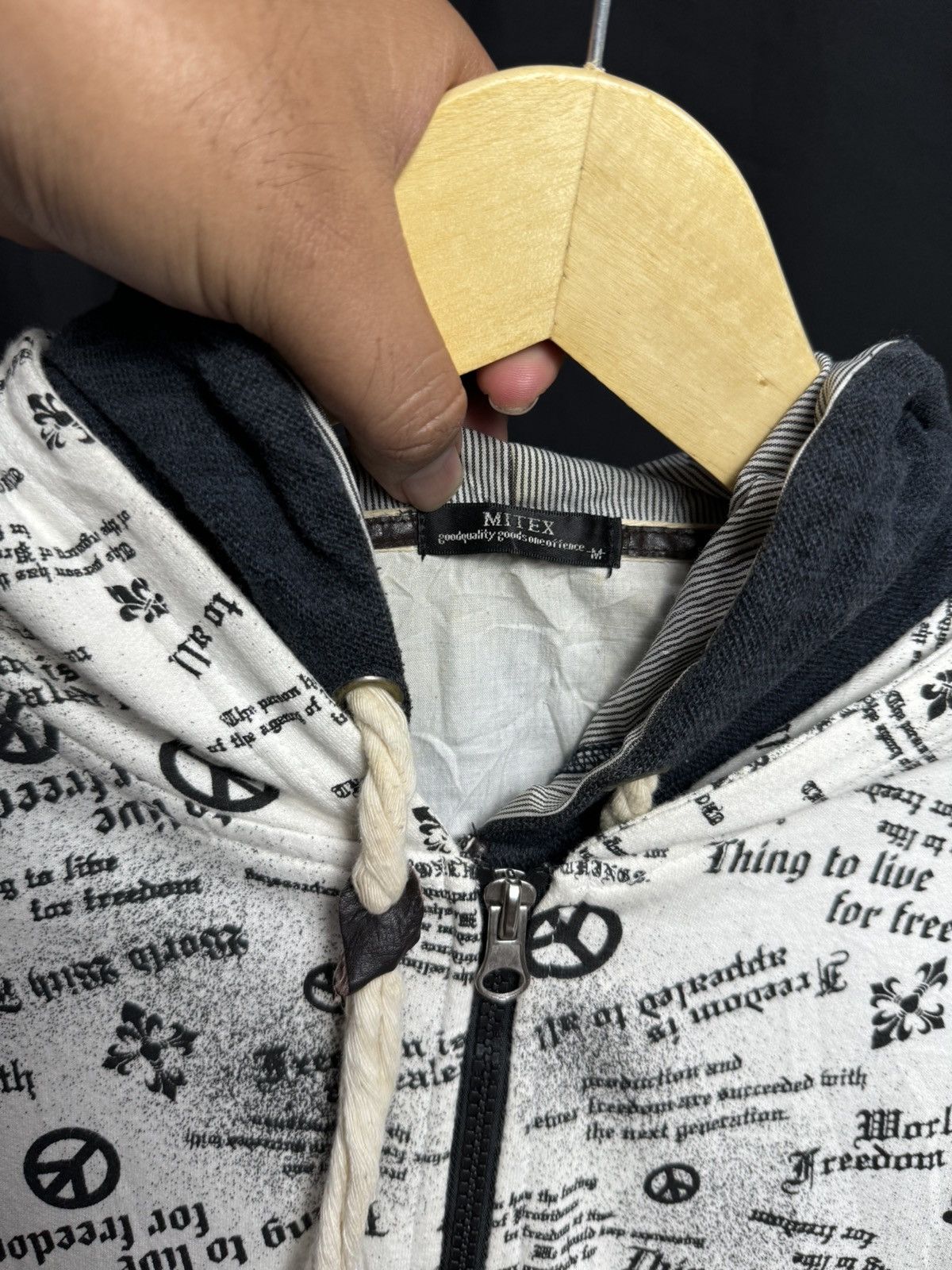 Hysteric Glamour × If Six Was Nine × Japanese Brand Double layers hoodie Beaumont carr x Mitex 1of1 Size US M / EU 48-50 / 2 - 8 Thumbnail