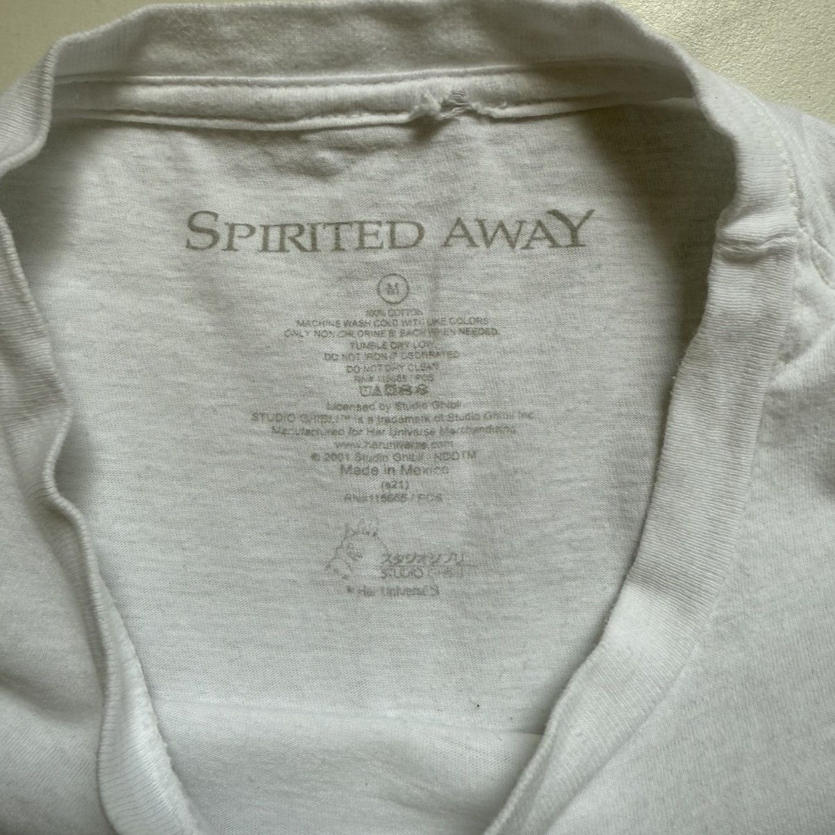 Anime Vintage Y2K Studio Ghibli Spirited Away Tee Size US M / EU 48-50 / 2 - 5 Thumbnail