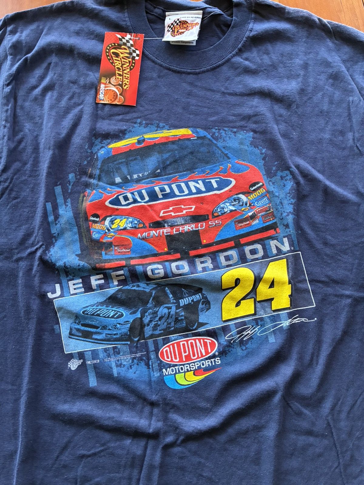 NASCAR Vintage Jeff Gordon NASCAR tee shirt Size US L / EU 52-54 / 3 - 1 Thumbnail