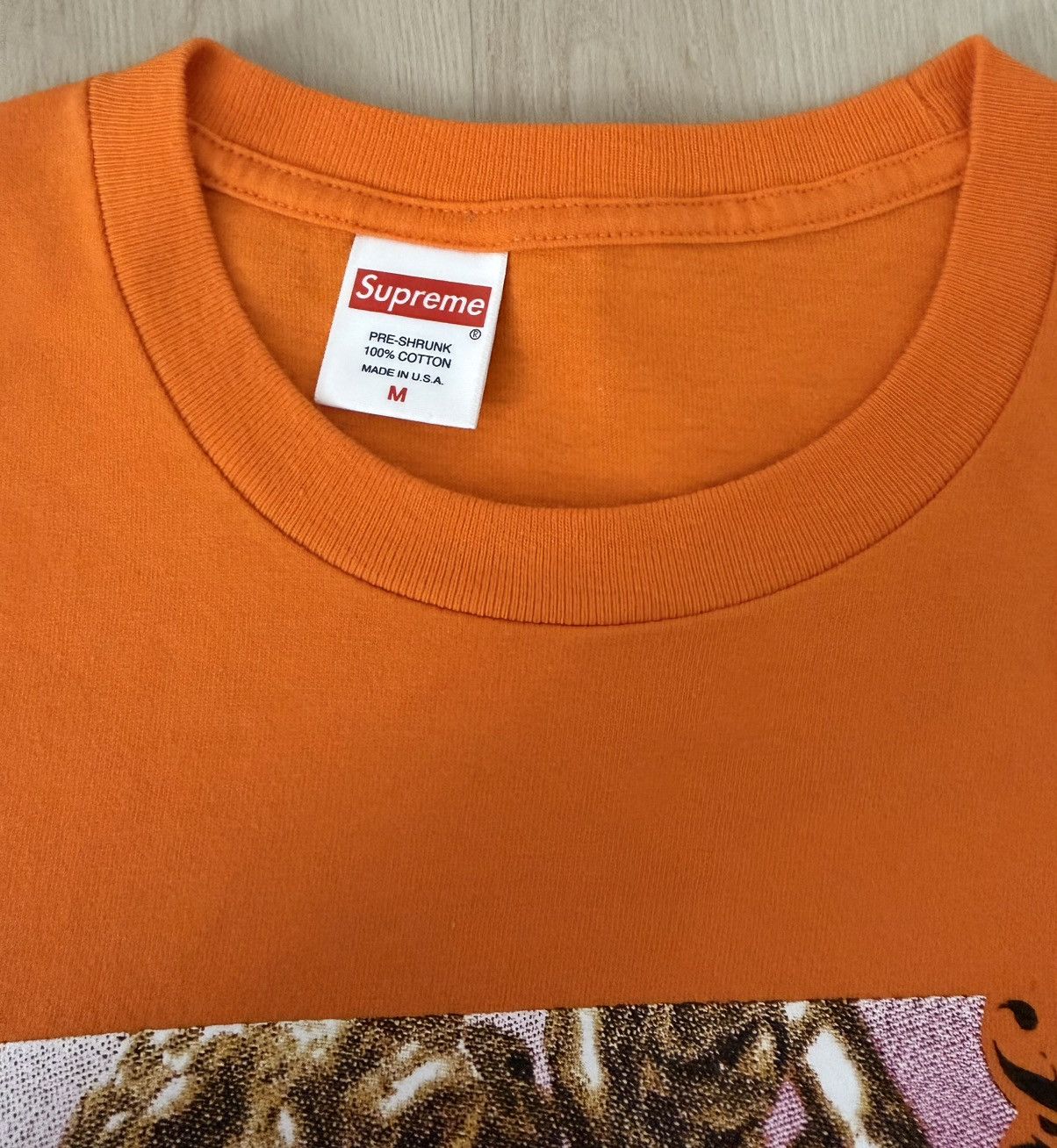 Supreme Supreme FW20 Lovers Tee Orange Size US M / EU 48-50 / 2 - 5 Thumbnail