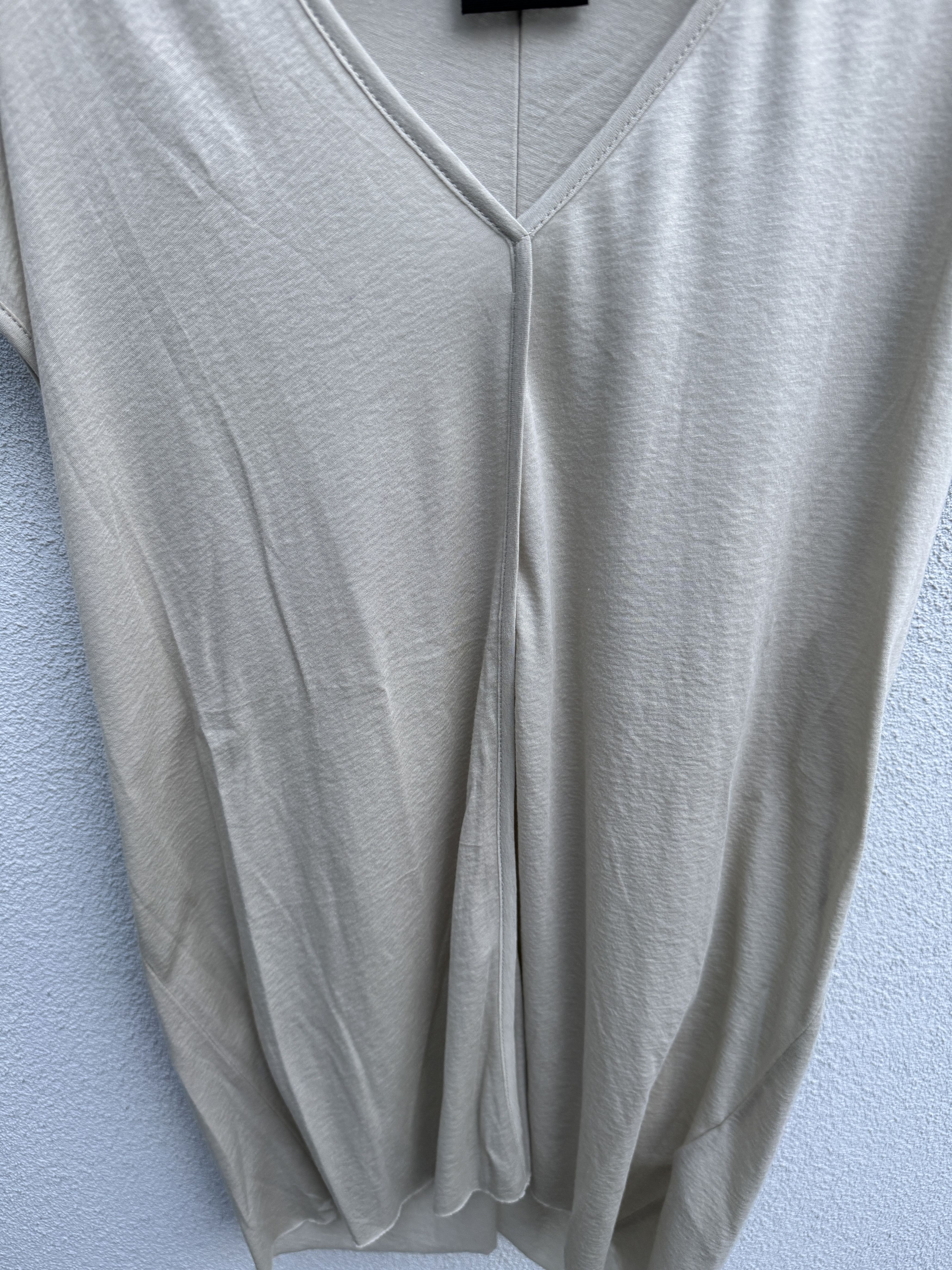Thom Krom Thom Krom Beige Ultra Light Cotton Quality Long Tank Top L Size M / US 6-8 / IT 42-44 - 6 Thumbnail