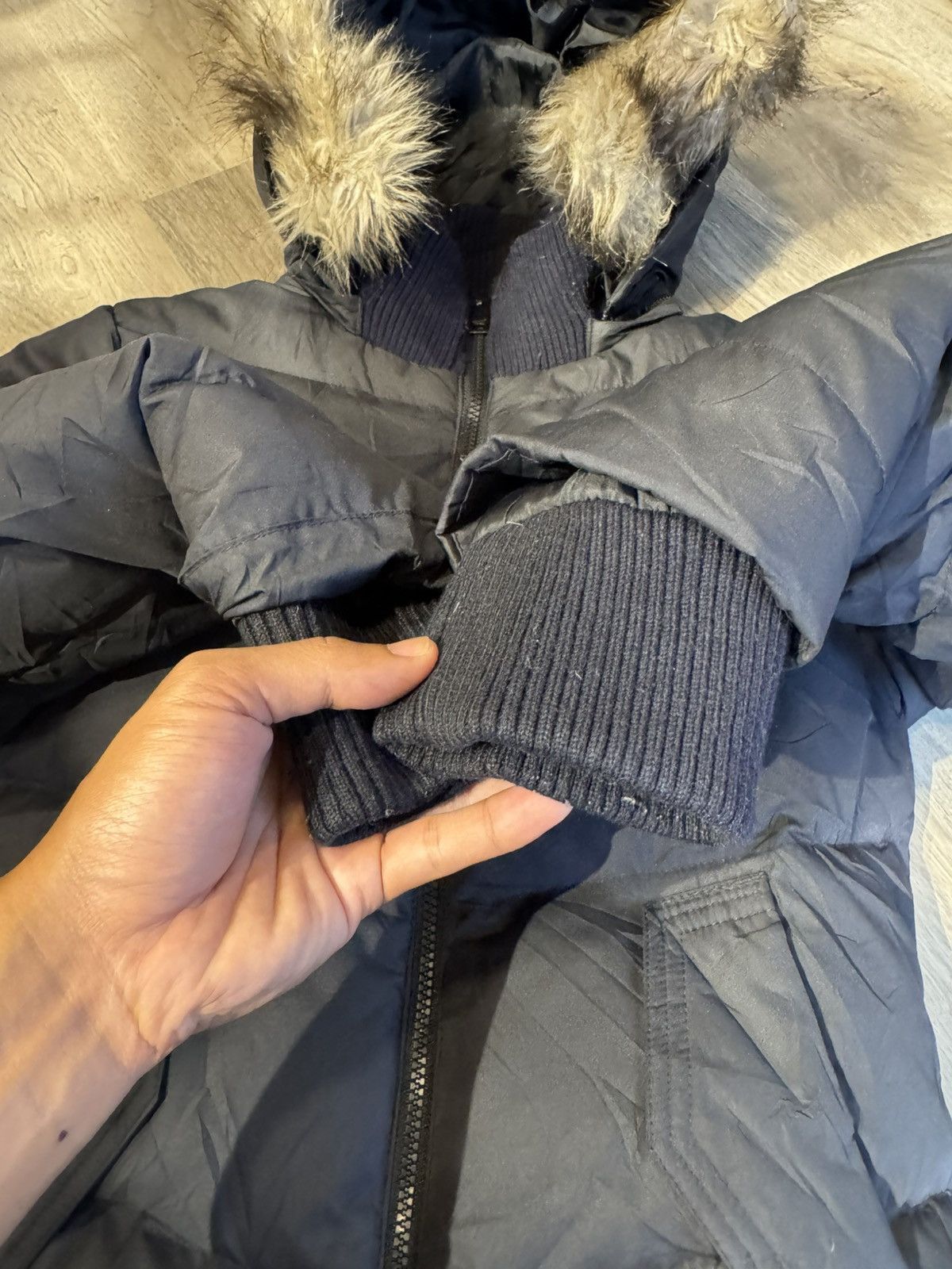 Japanese Brand FUR JACKET LIKE IFSIXWASNINE STYLE BY LEVIS Size US M / EU 48-50 / 2 - 3 Thumbnail