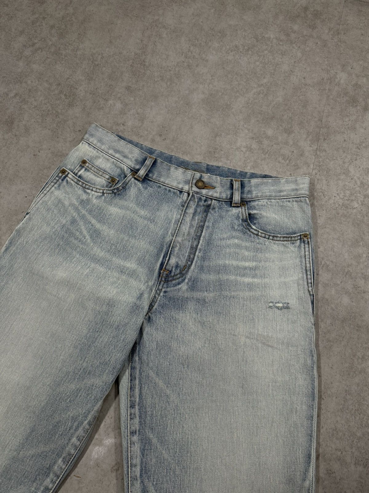Saint Laurent Paris Saint Laurent jeans washed blue from 2020 made in Japan 31US Size US 31 - 2 Thumbnail