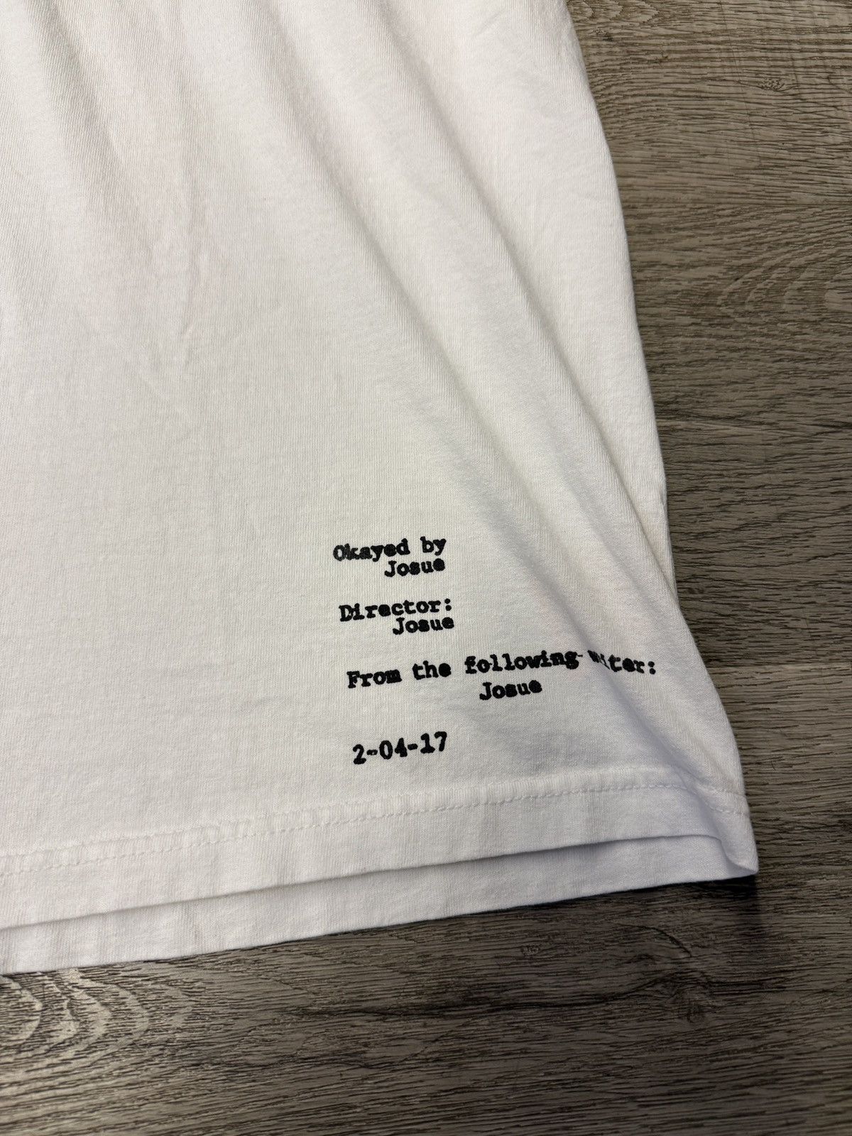 Gallery Dept. Gallery Dept Scrypt File Tee Size US XXL / EU 58 / 5 - 2 Thumbnail