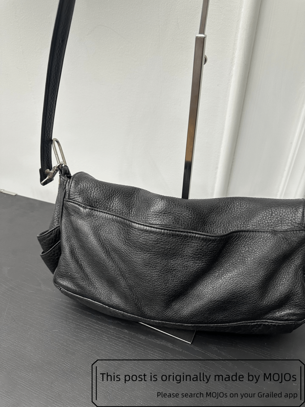 Yohji Yamamoto Yohji Yamamoto Leather Bucker Bag mojos174112121 Size ONE SIZE - 5 Thumbnail