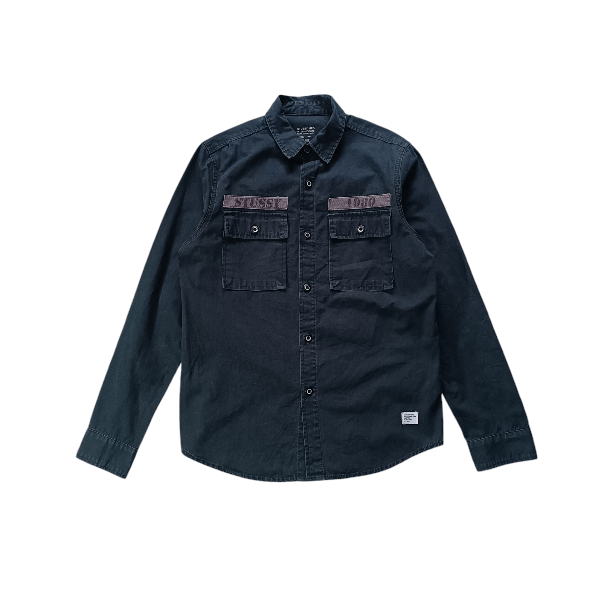 Stussy Stussy Shirt Button Ups Size US S / EU 44-46 / 1 - 1 Thumbnail