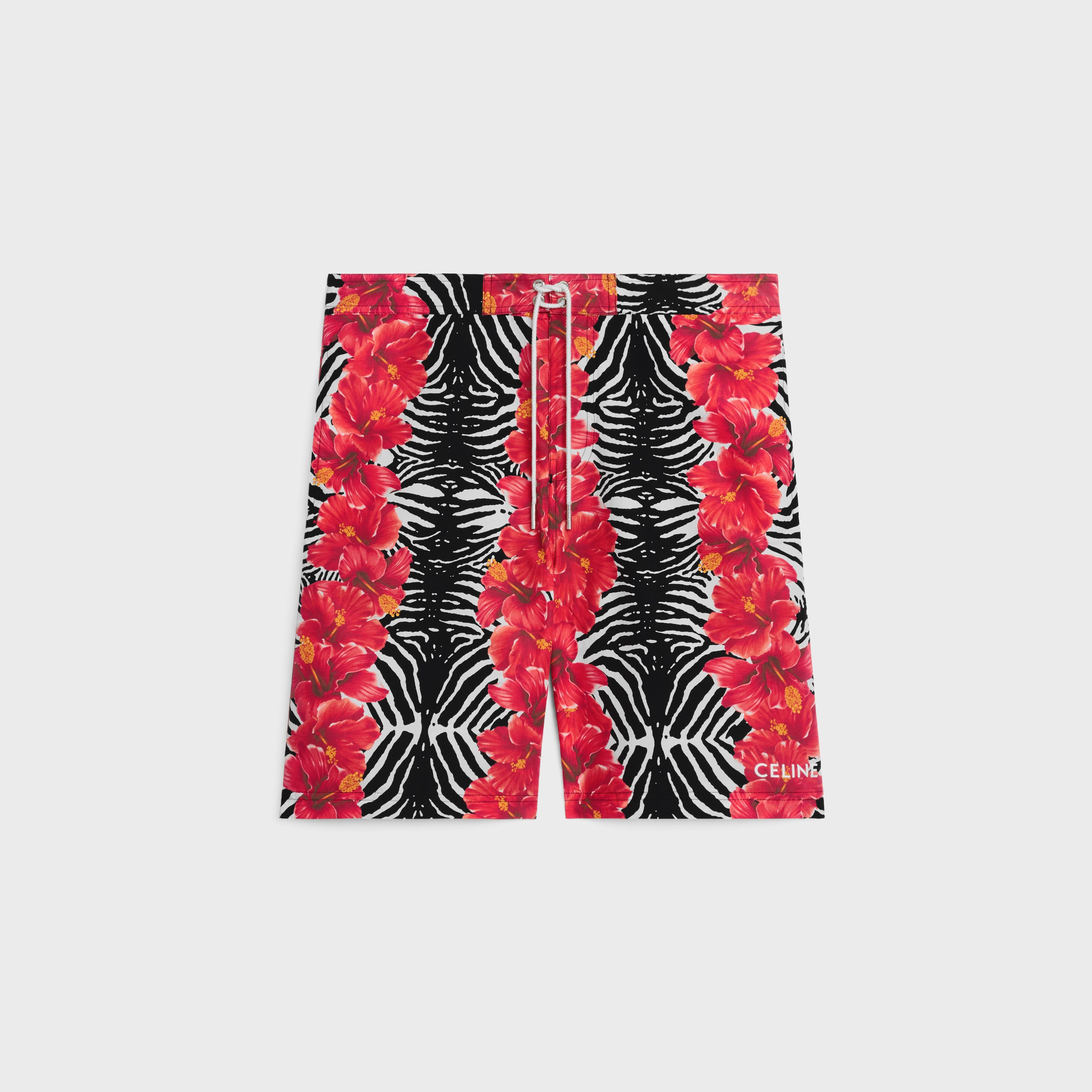 Celine swim shorts with celine print in nylon Size US 34 / EU 50 - 1 Thumbnail