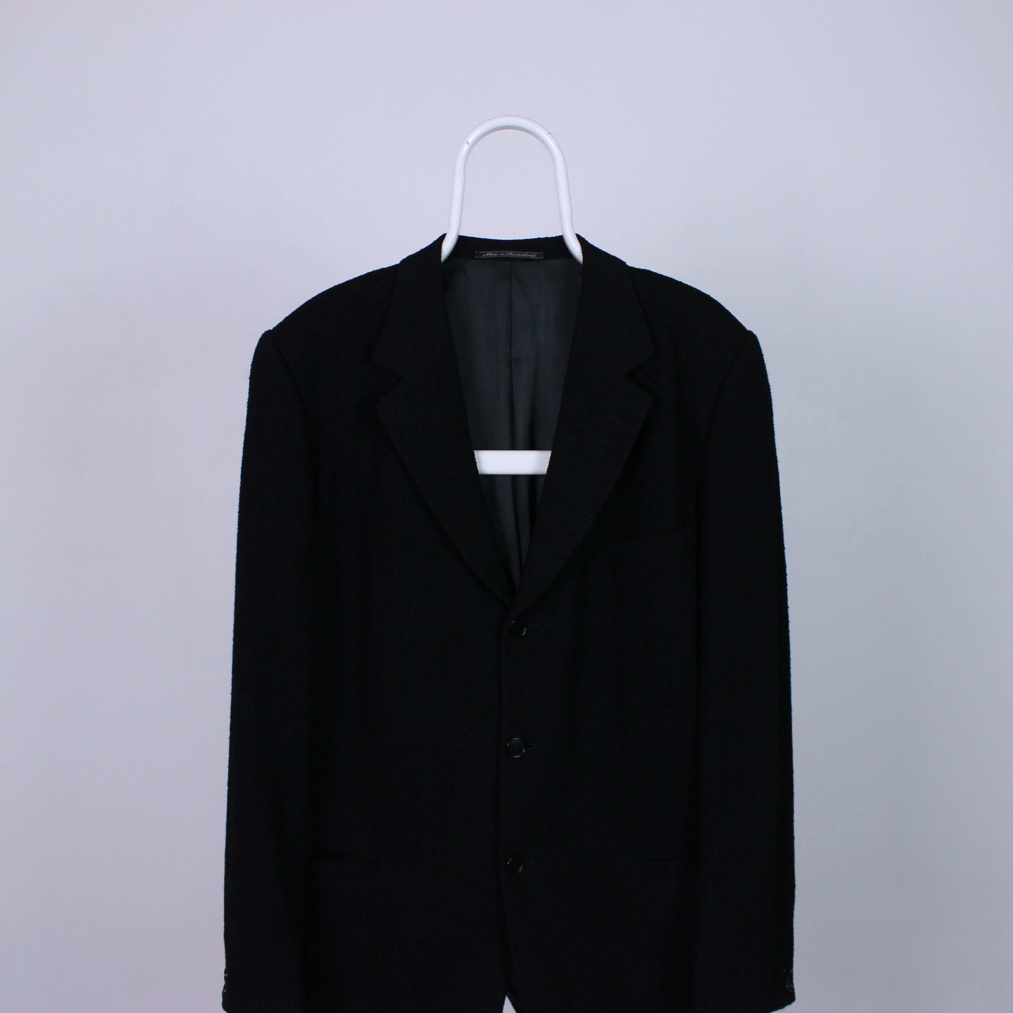 Versace Versace Jeans Couture V2 blazer wool 50R L XL black Size 50R - 3 Thumbnail