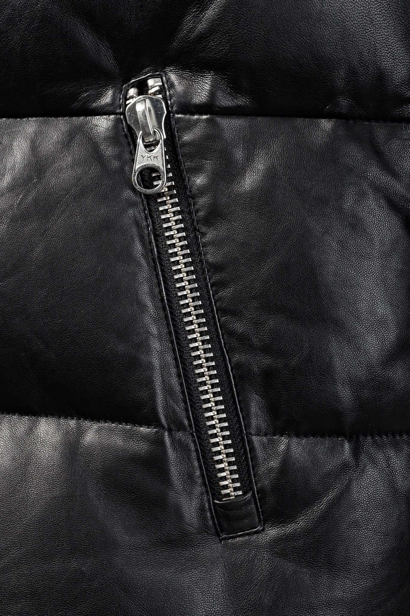 Mackage Mackage Black Leather Down-Filled Puffer Vest Size S / US 4 / IT 40 - 6 Thumbnail