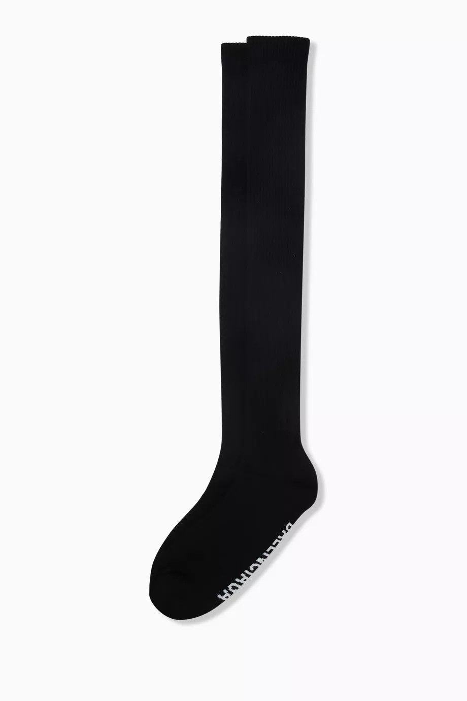 Balenciaga o1tr1nto0226 Size: L / High Socks In Black Size ONE SIZE - 2 Thumbnail