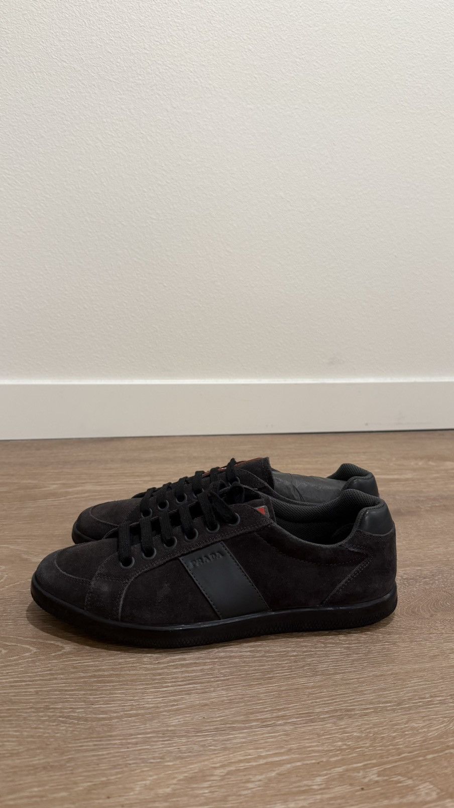 Prada Prada Men’s suede sneakers Size US 9 / EU 42 - 1 Thumbnail