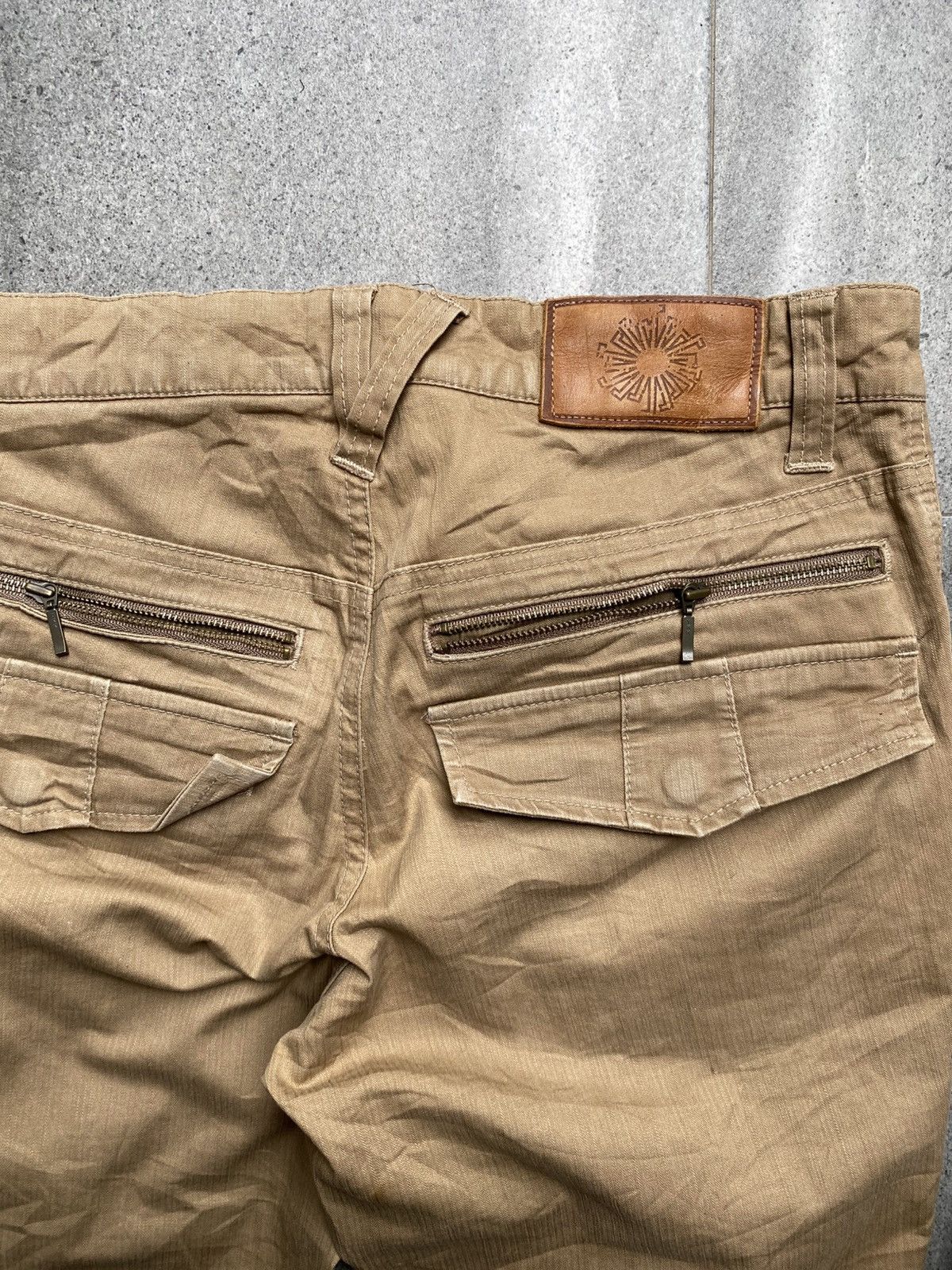 Tornado Mart Tornado Mart multi-zip flare pants Size US 30 / EU 46 - 5 Thumbnail