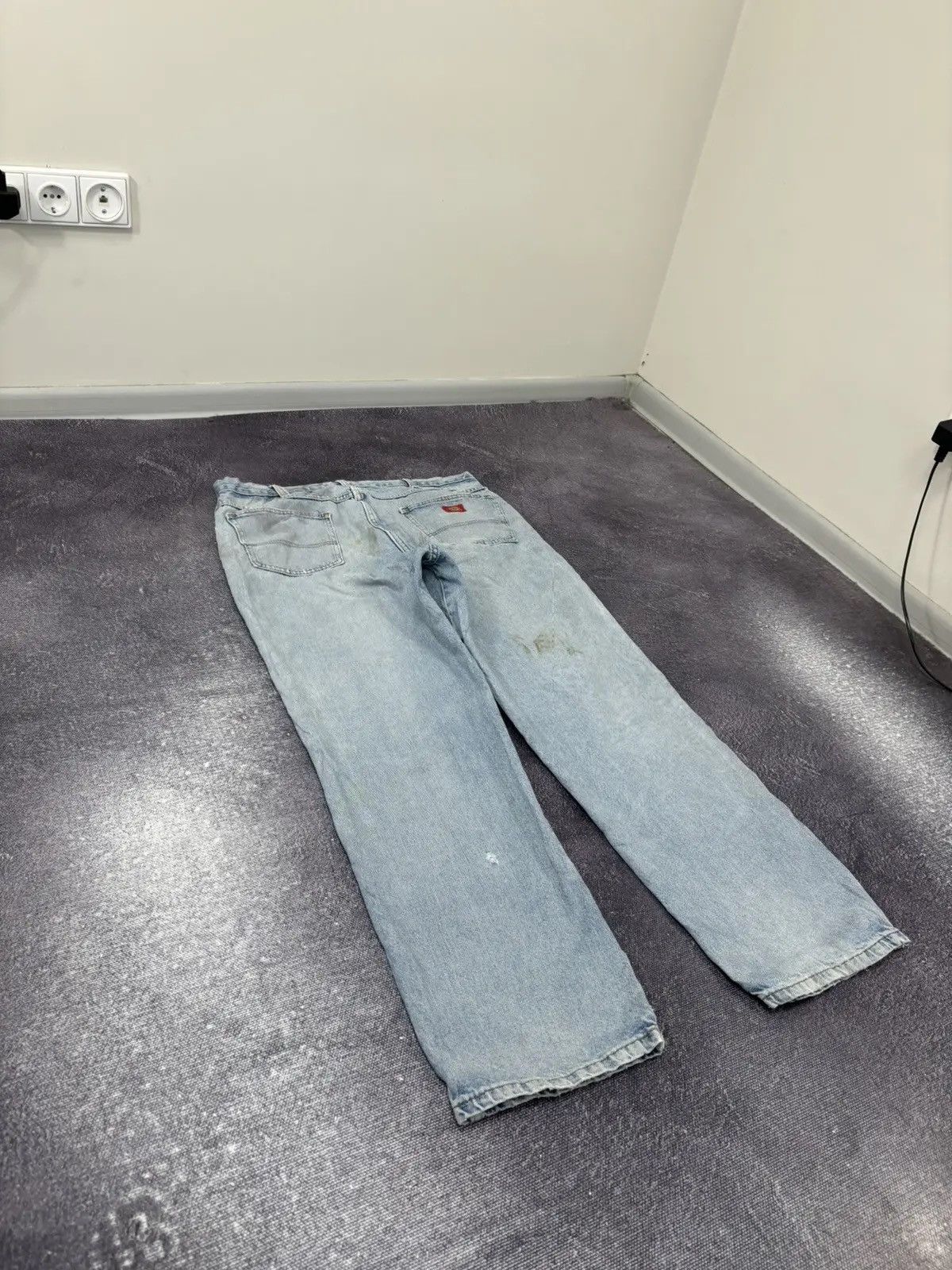 Dickies × Vintage Vintage Dickies Faded Washed Blue American Hype Baggy Jeans Size US 38 / EU 54 - 3 Thumbnail