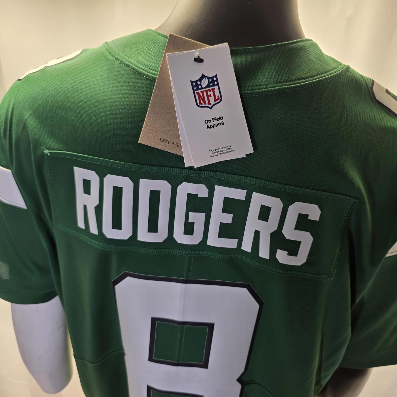 Nike Nike Aaron Rodgers New York Jets 8 Limited Jersey Mens XL Size US XL / EU 56 / 4 - 4 Thumbnail