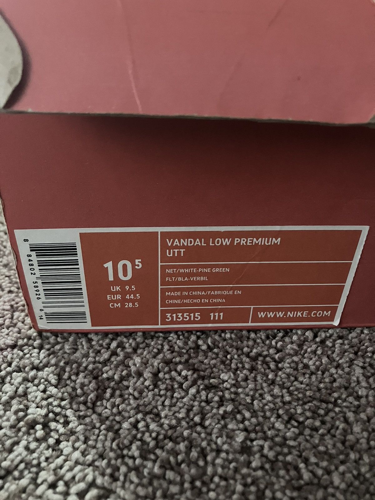 Nike Nike Vandal low Premium Untold Truth Size US 10.5 / EU 43-44 - 6 Thumbnail