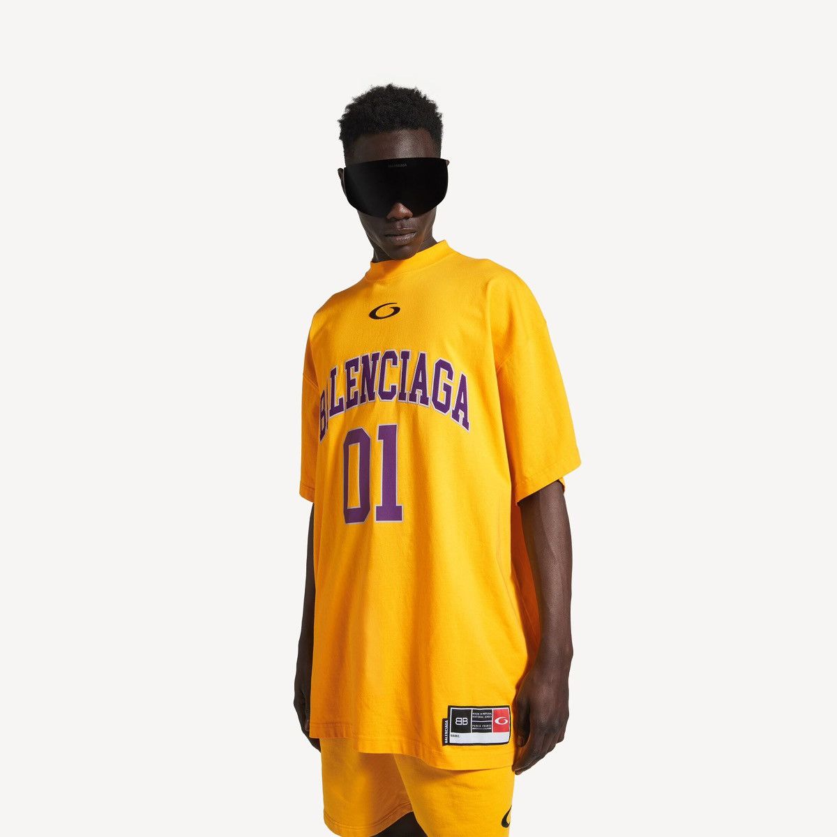 Balenciaga Balenciaga Basketball Oversized T-Shirt Size US XS / EU 42 / 0 - 2 Thumbnail