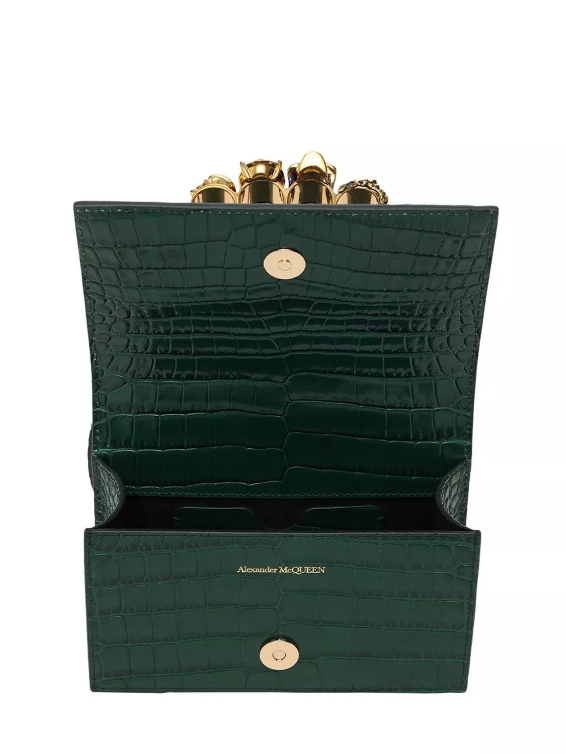 Alexander McQueen ALEXANDER MCQUEEN Mini Jewelled E/G Shoulder Bag Size ONE SIZE - 4 Thumbnail