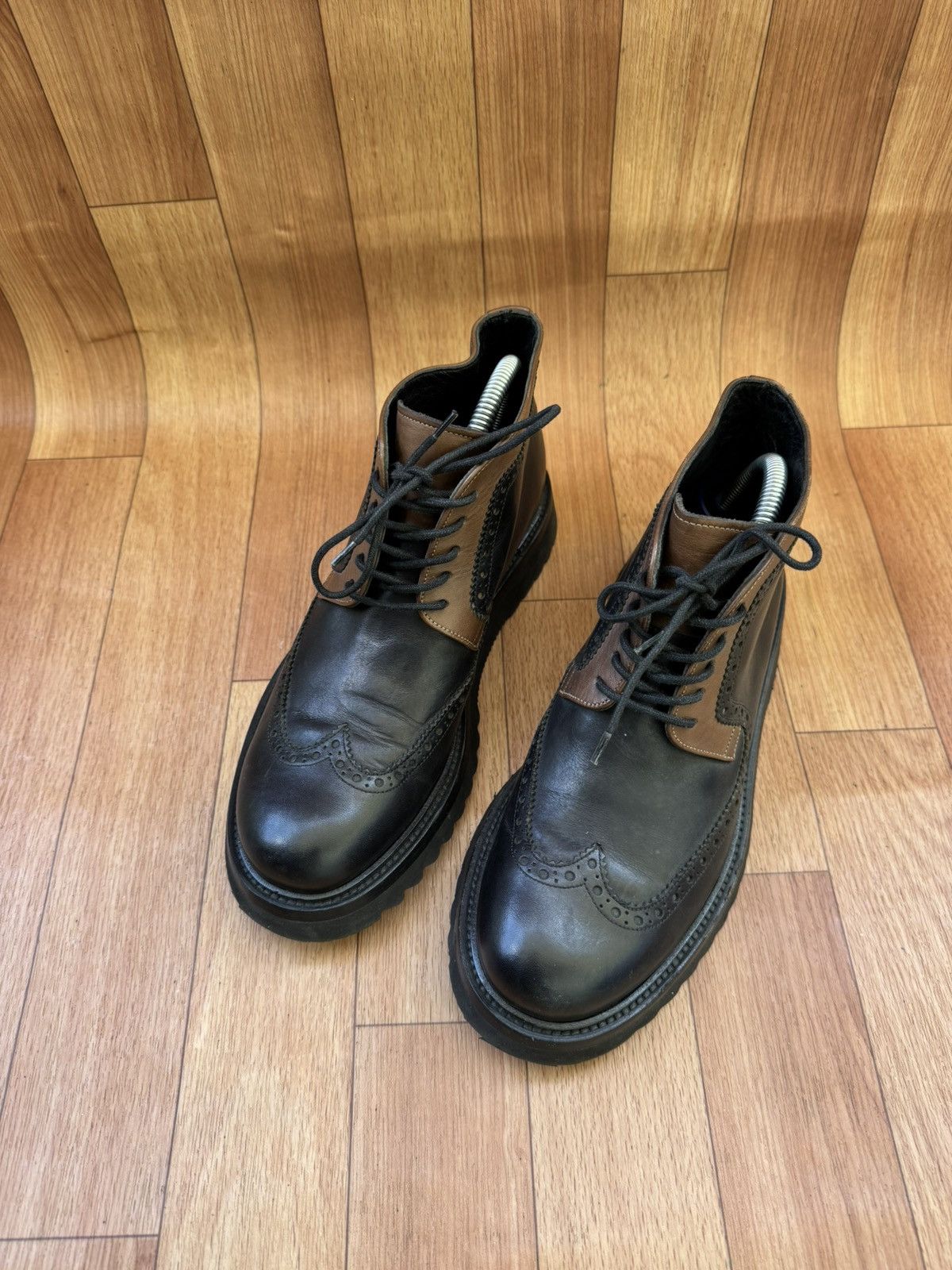 Dior Christian Dior Brogue boots Size US 7 / EU 40 - 3 Thumbnail
