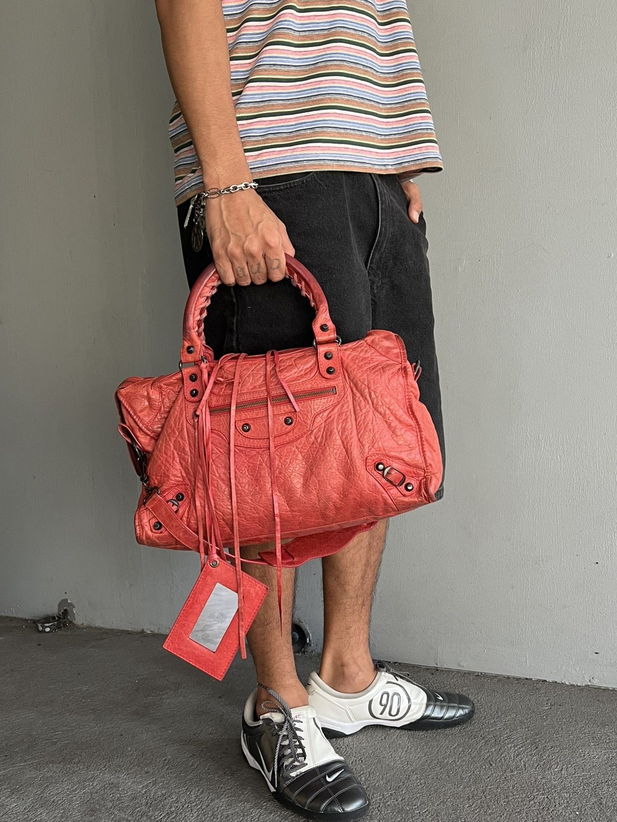 Balenciaga city In red