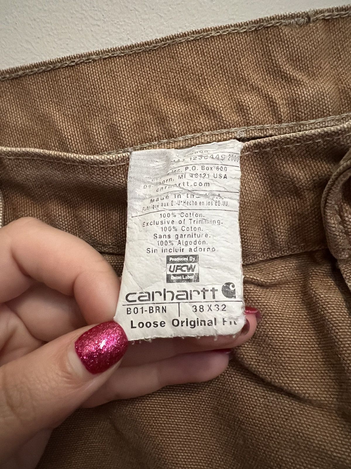 Carhartt × Vintage Vintage Carhartt Double Knees Thrashed USA Made Grail Size US 38 / EU 54 - 9 Thumbnail