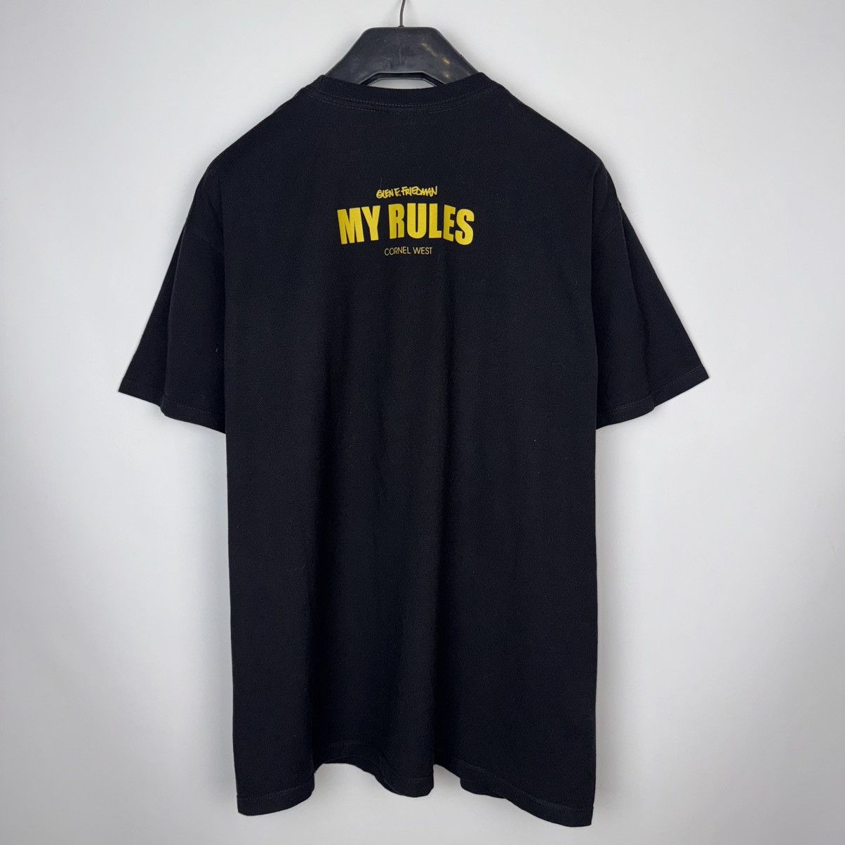 Obey OBEY CORNEL WEST BLACK T-SHIRT CREW NECK Y2K TEE sz XL MEN Size US XL / EU 56 / 4 - 2 Thumbnail