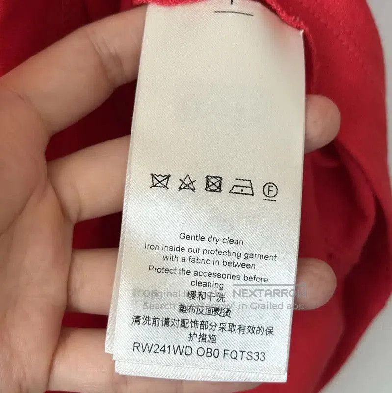 Louis Vuitton Louis Vuitton Red Cotton T. Size S / US 4 / IT 40 - 7 Thumbnail