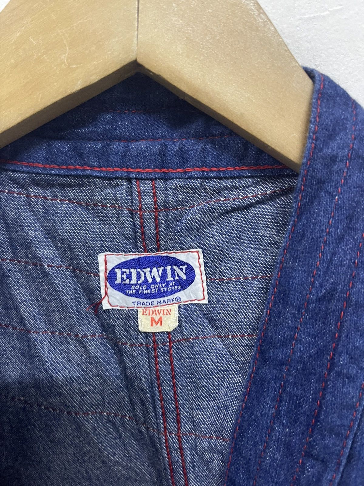 Edwin × Japanese Brand × Vintage Hanten Denim Jacket Size US M / EU 48-50 / 2 - 4 Thumbnail