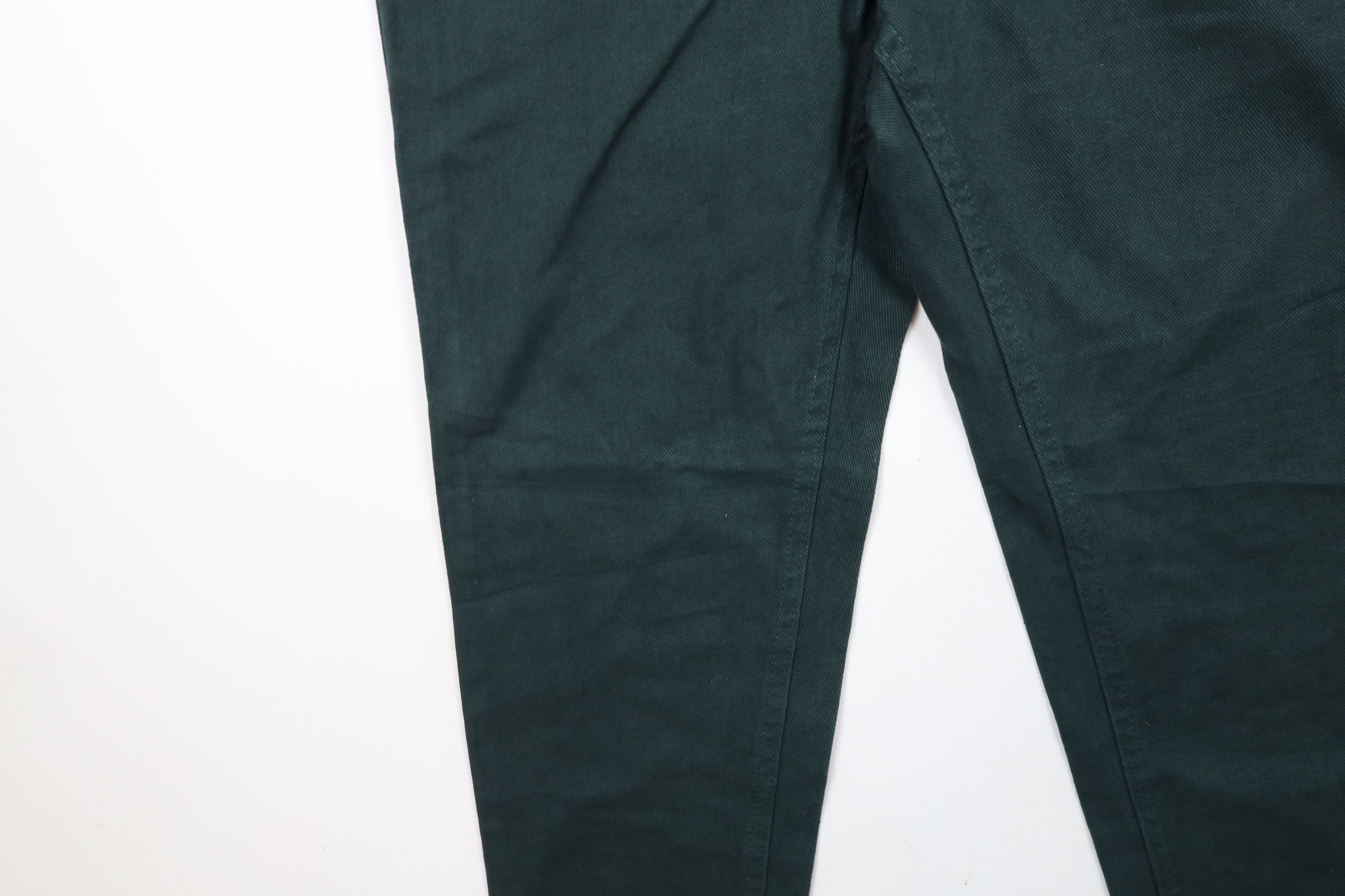 Lee × Vintage Deadstock Vintage 90s Lee Fit Tapered Leg Jeans Green USA Size 28" / US 6 / IT 42 - 5 Thumbnail