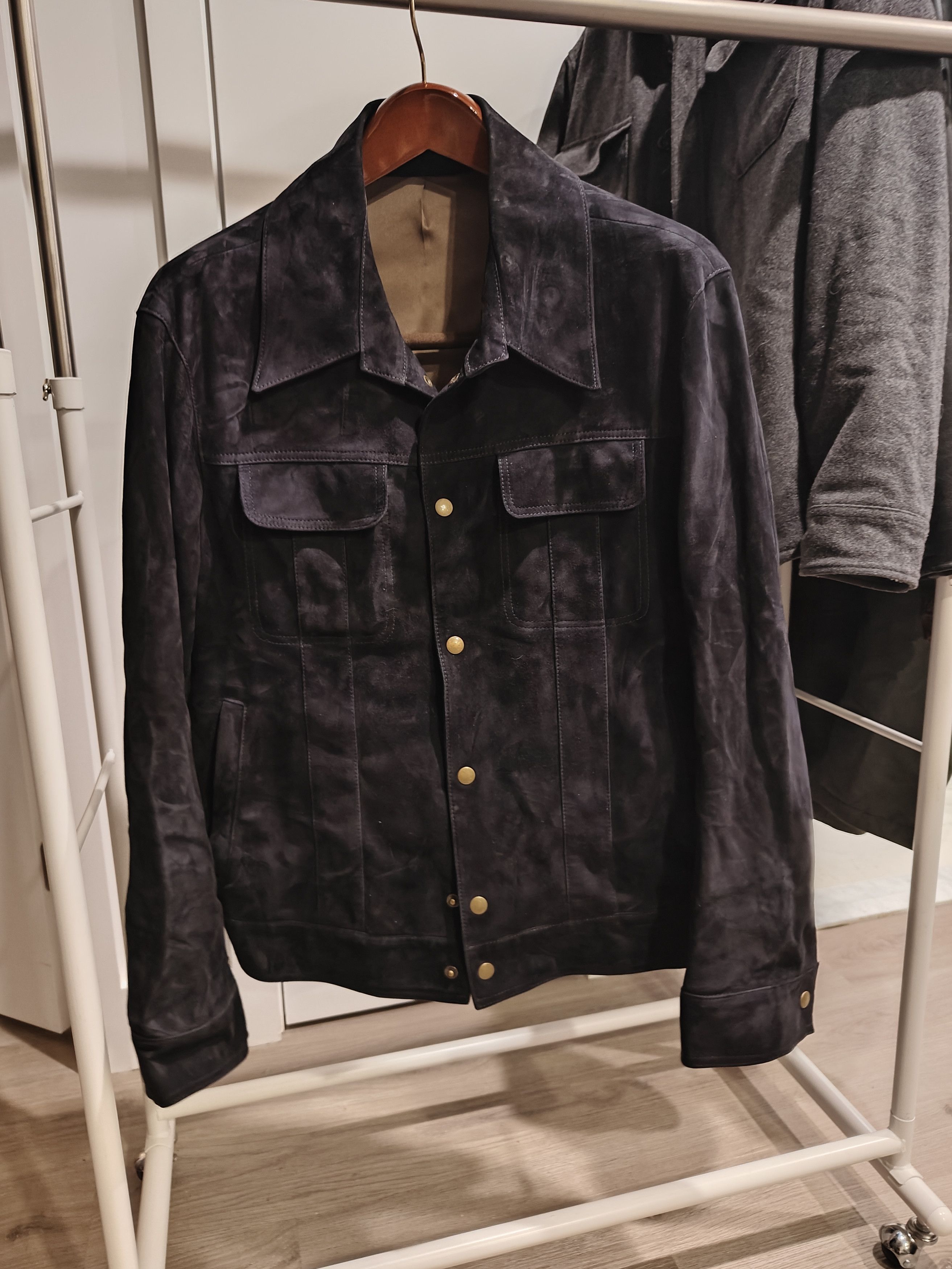 SAVAS Savas "The '68 Jacket" in Suede Size US L / EU 52-54 / 3 - 1 Thumbnail