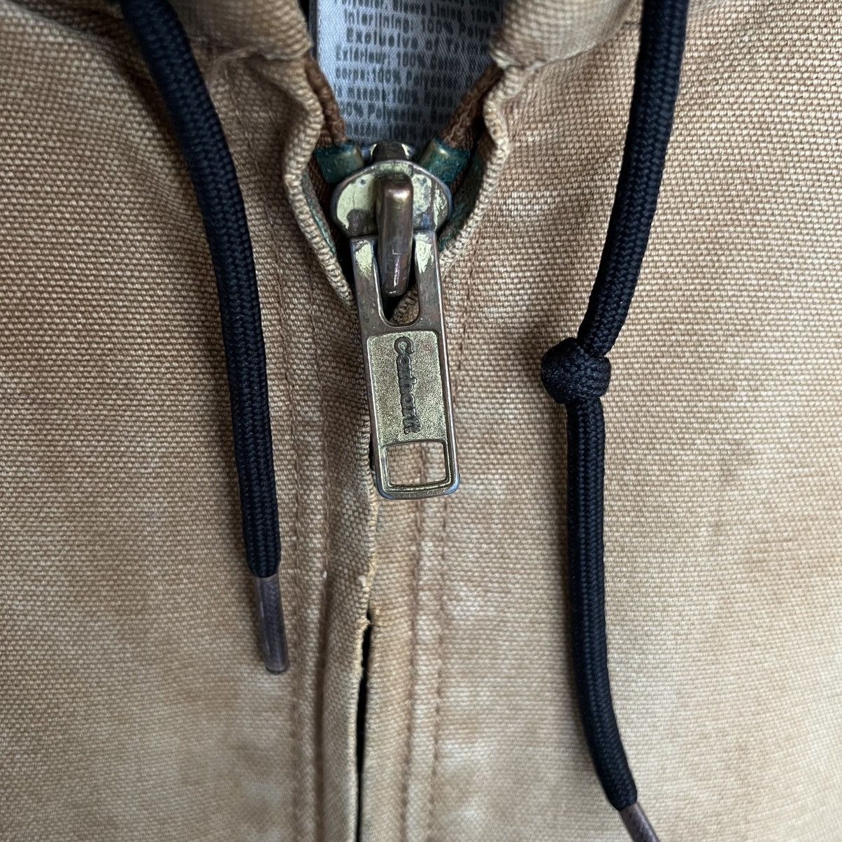 Carhartt Vintage Carhartt Active Brown Jacket J130 BRN Size US XXL / EU 58 / 5 - 6 Thumbnail