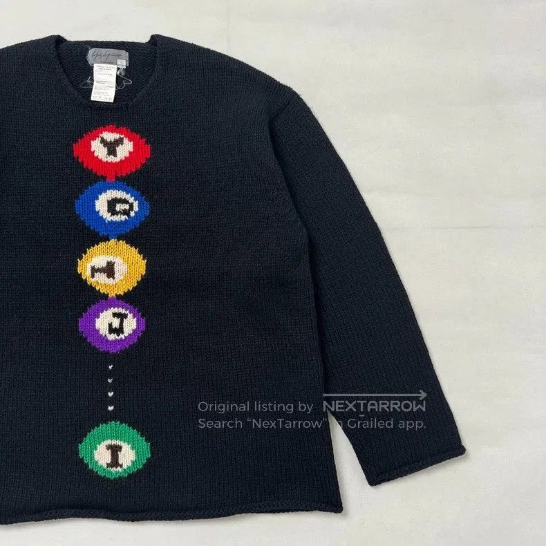 Yohji Yamamoto Yohji Yamamoto AW97 Billiard Sweater. Size US M / EU 48-50 / 2 - 7 Thumbnail
