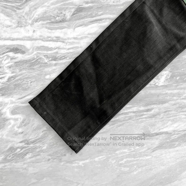 Raf Simons Raf Simons Black jeans with knee rainbow webbing Size US 28 / EU 44 - 7 Thumbnail