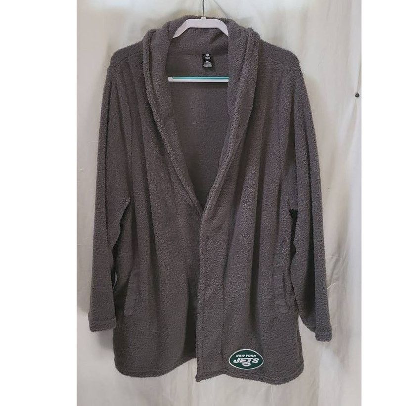 NFL NFL New York Jets Gray Women’s Sleepwear Robe Wrap Top 3XL Size 3XL / US 20-22 - 1 Thumbnail
