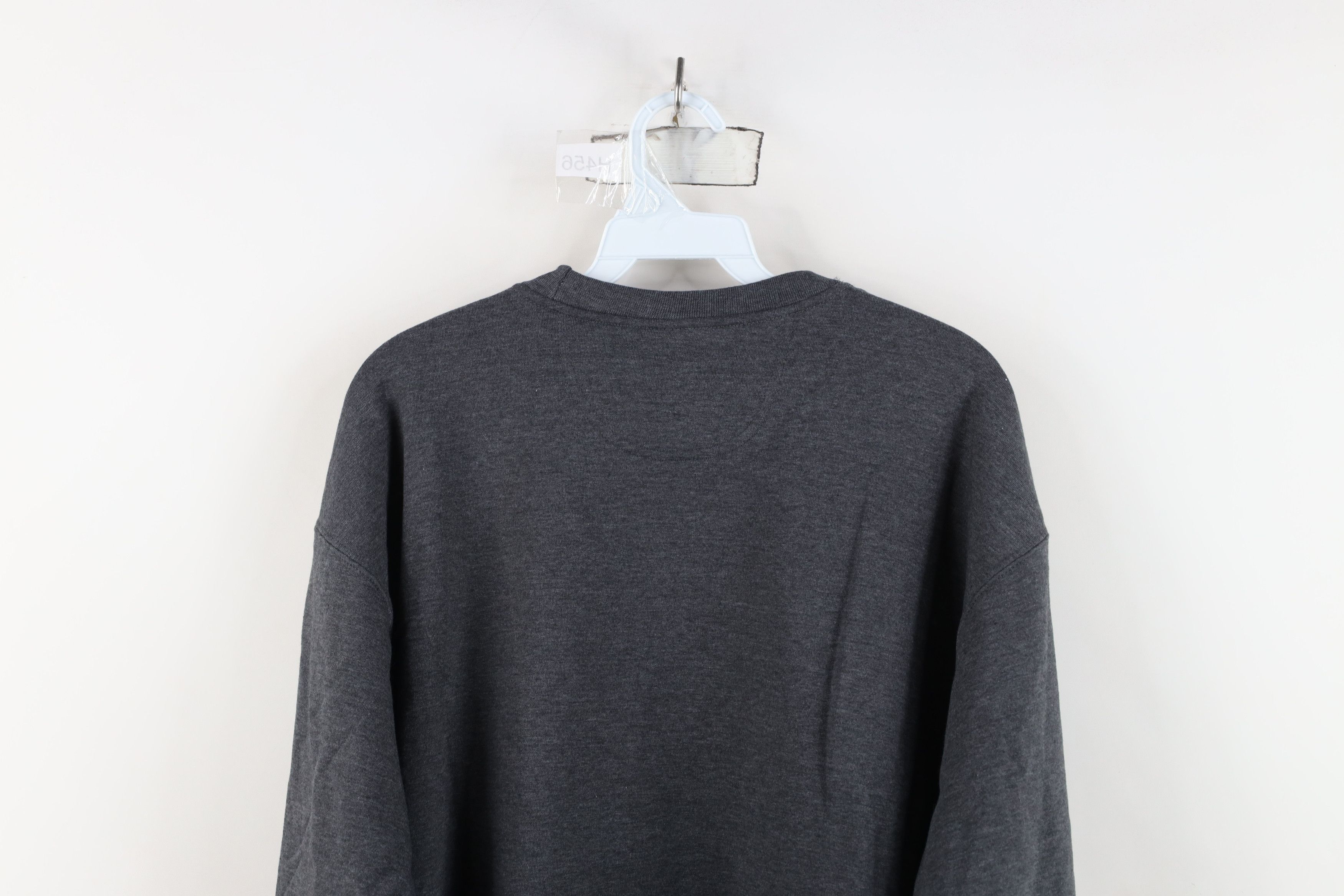 Vintage Vintage Streetwear Gun Crewneck Sweatshirt Heather Gray Size US XL / EU 56 / 4 - 10 Thumbnail