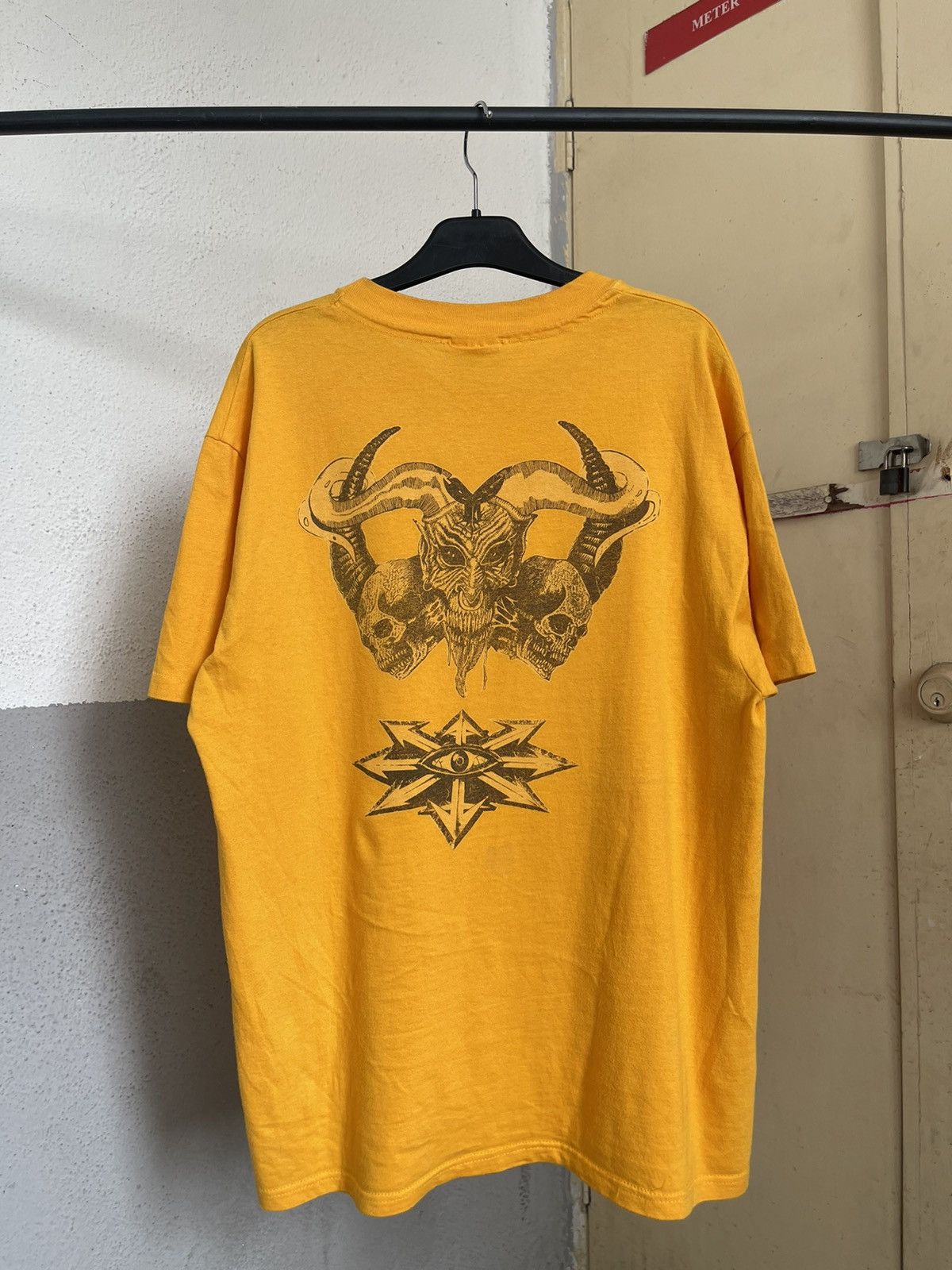 Band Tees Vintage 1990s Bolt Thrower Cenotaph Promo Tee Death Metal Size US L / EU 52-54 / 3 - 1 Thumbnail