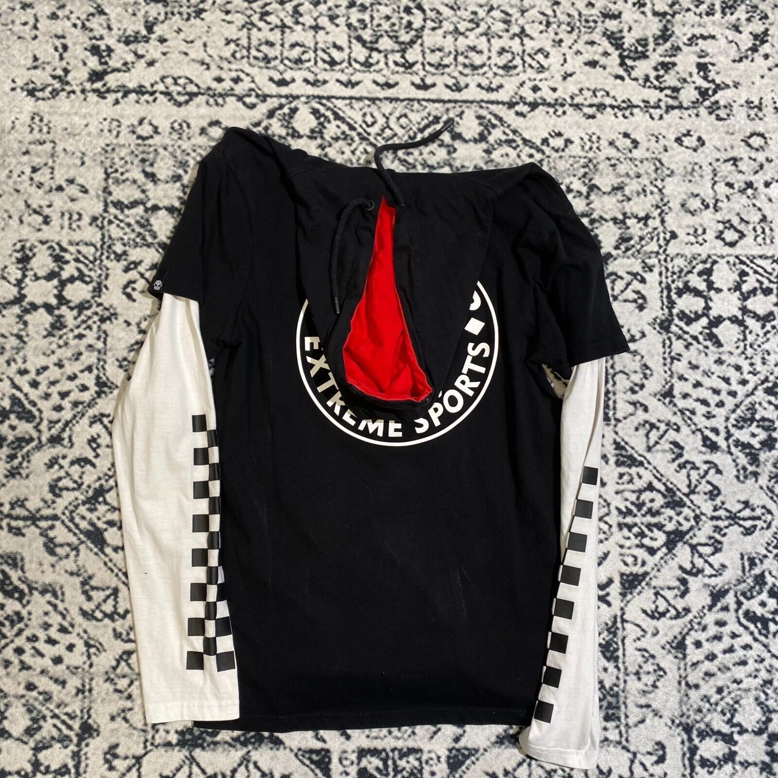 No Fear × Vintage Vintage No Fear White Black Cotton Hoodie Size S Sk8 Y2k Size US S / EU 44-46 / 1 - 9 Thumbnail