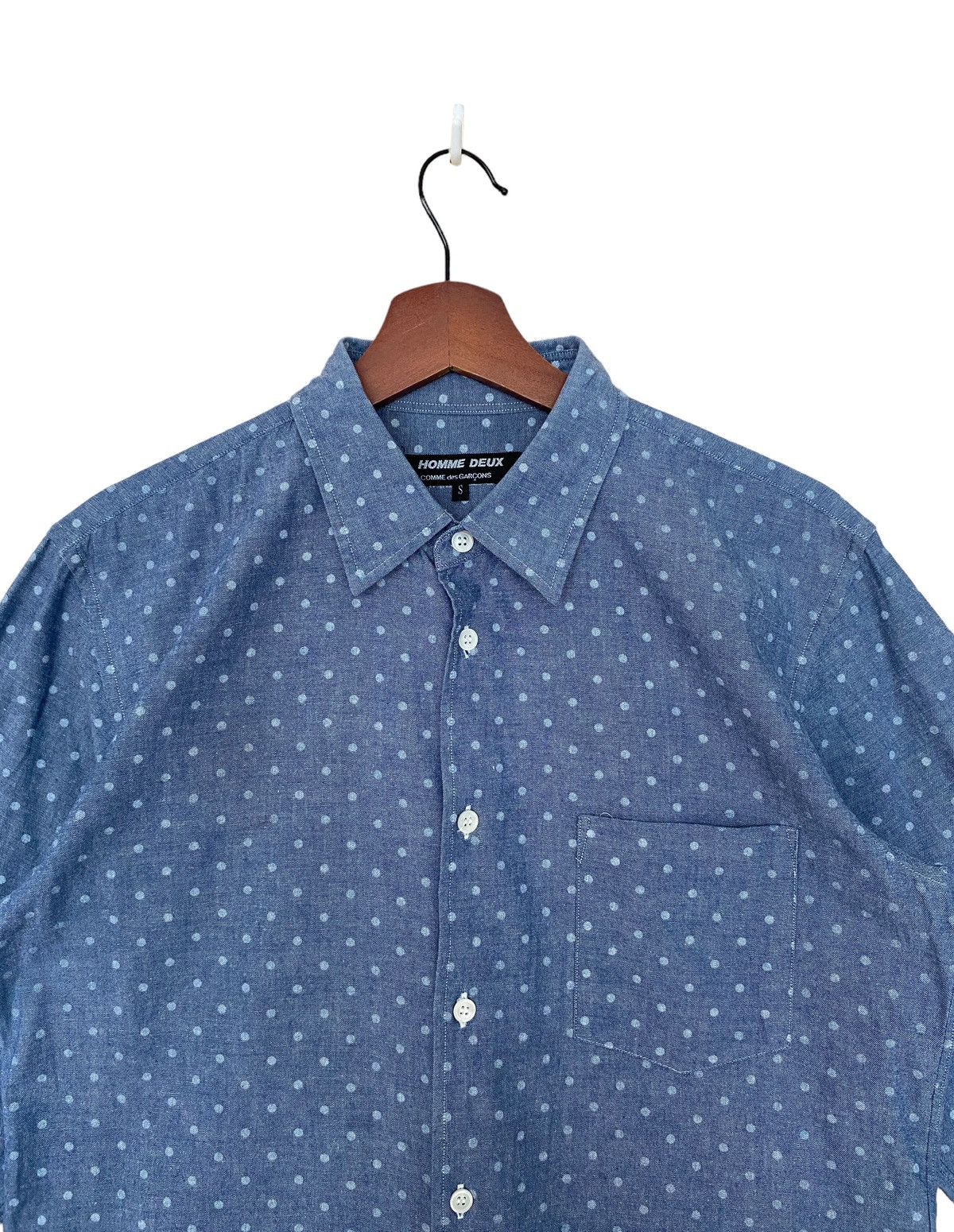Comme des Garcons Vintage Brand Comme Des Garcons Polkadot Shirt 2000s Size US S / EU 44-46 / 1 - 5 Thumbnail