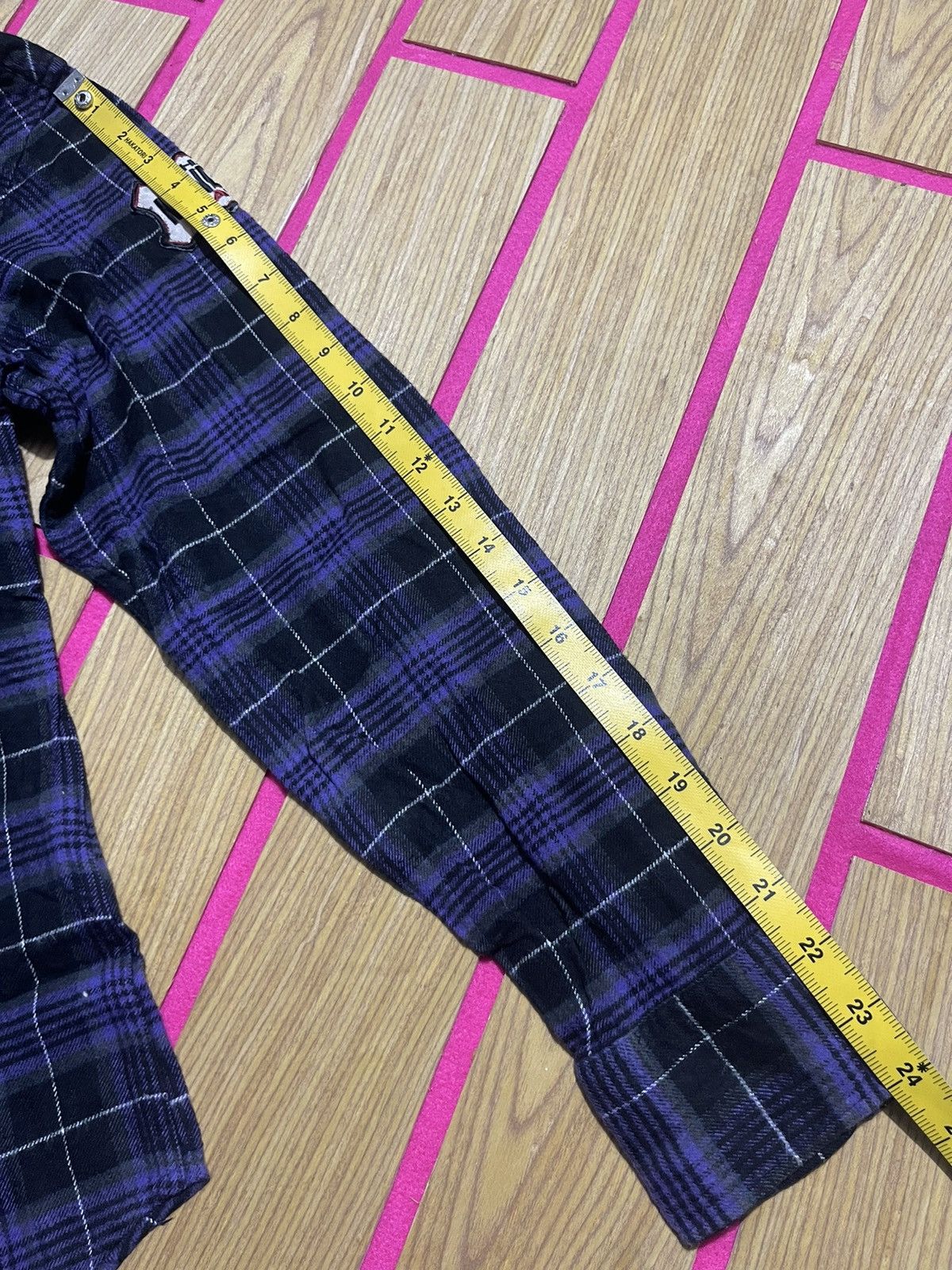 semanticdesign Y2K SEMANTIC DESIGN long sleeve shirt with checkered motif Size US L / EU 52-54 / 3 - 10 Thumbnail